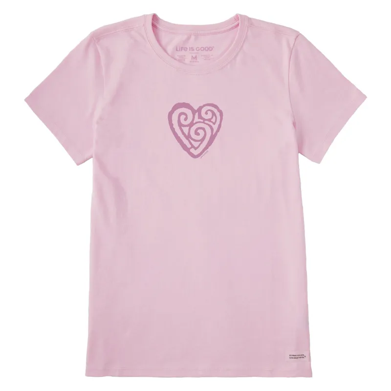 Women's Crafty Heart Short Sleeve Crusher Tee made by Life is Good