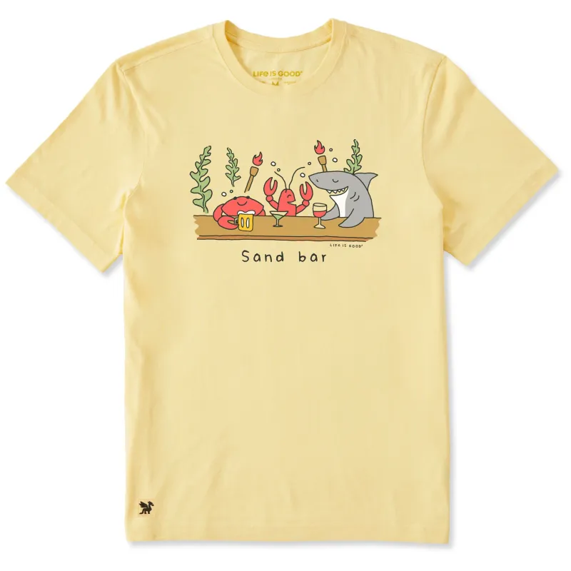Men's Sand Bar Short Sleeve Crusher Tee made by Life is Good