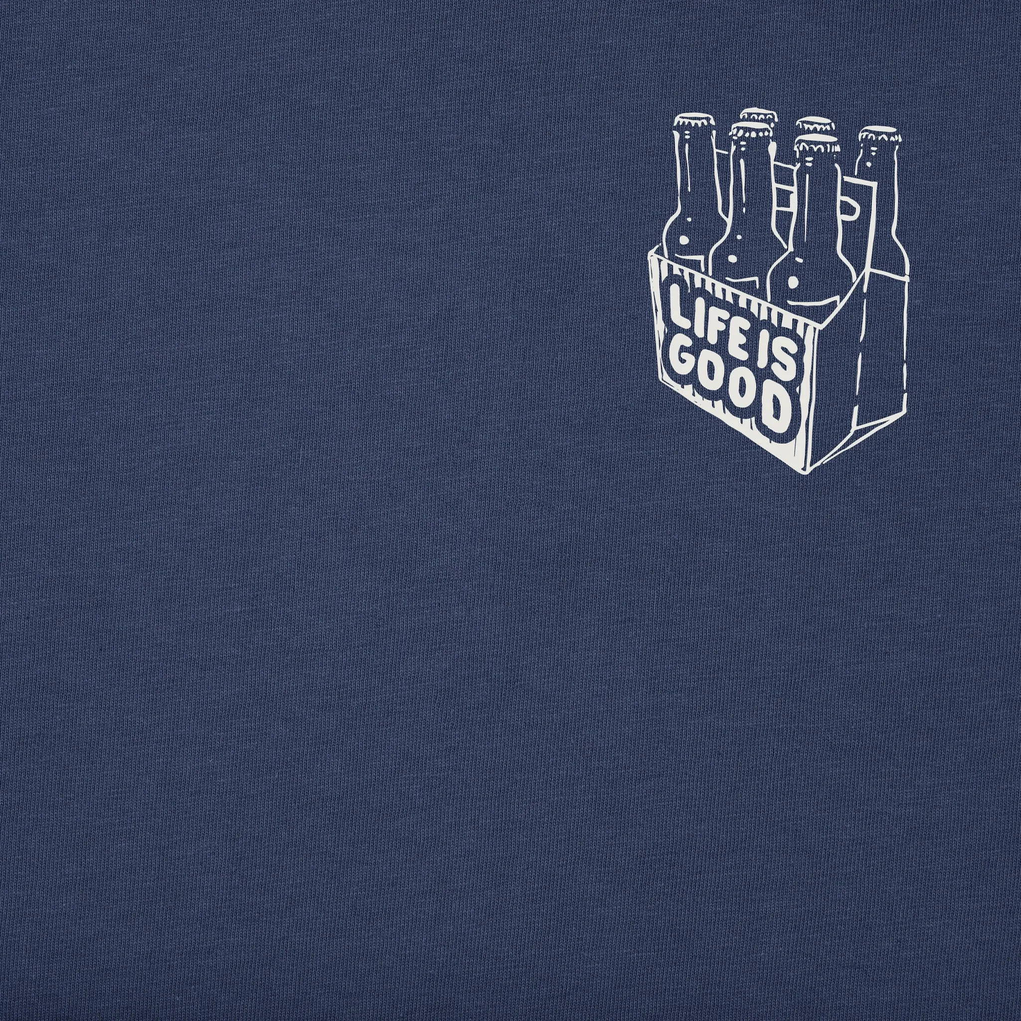 Men's Beach Bound Turtle Short Sleeve Crusher Tee sold by Life is Good product image thumbnail 3