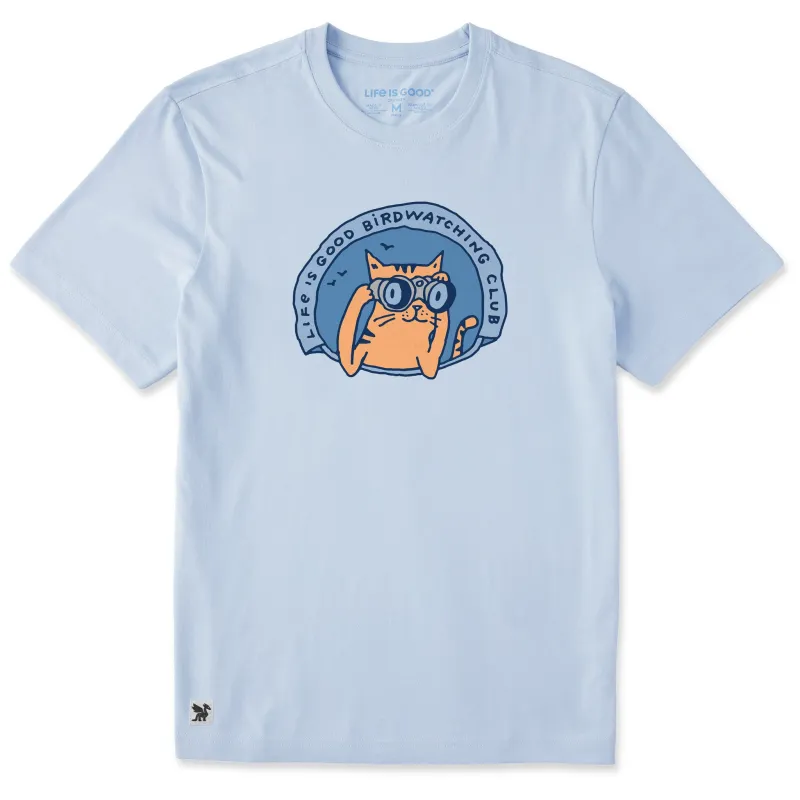 Men's Birdwatching Club Short Sleeve Crusher Tee made by Life is Good
