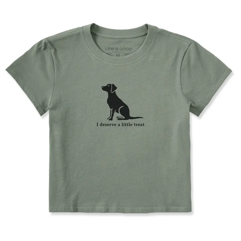 Women's Dog Treat Crusher-LITE Shrunken Tee made by Life is Good