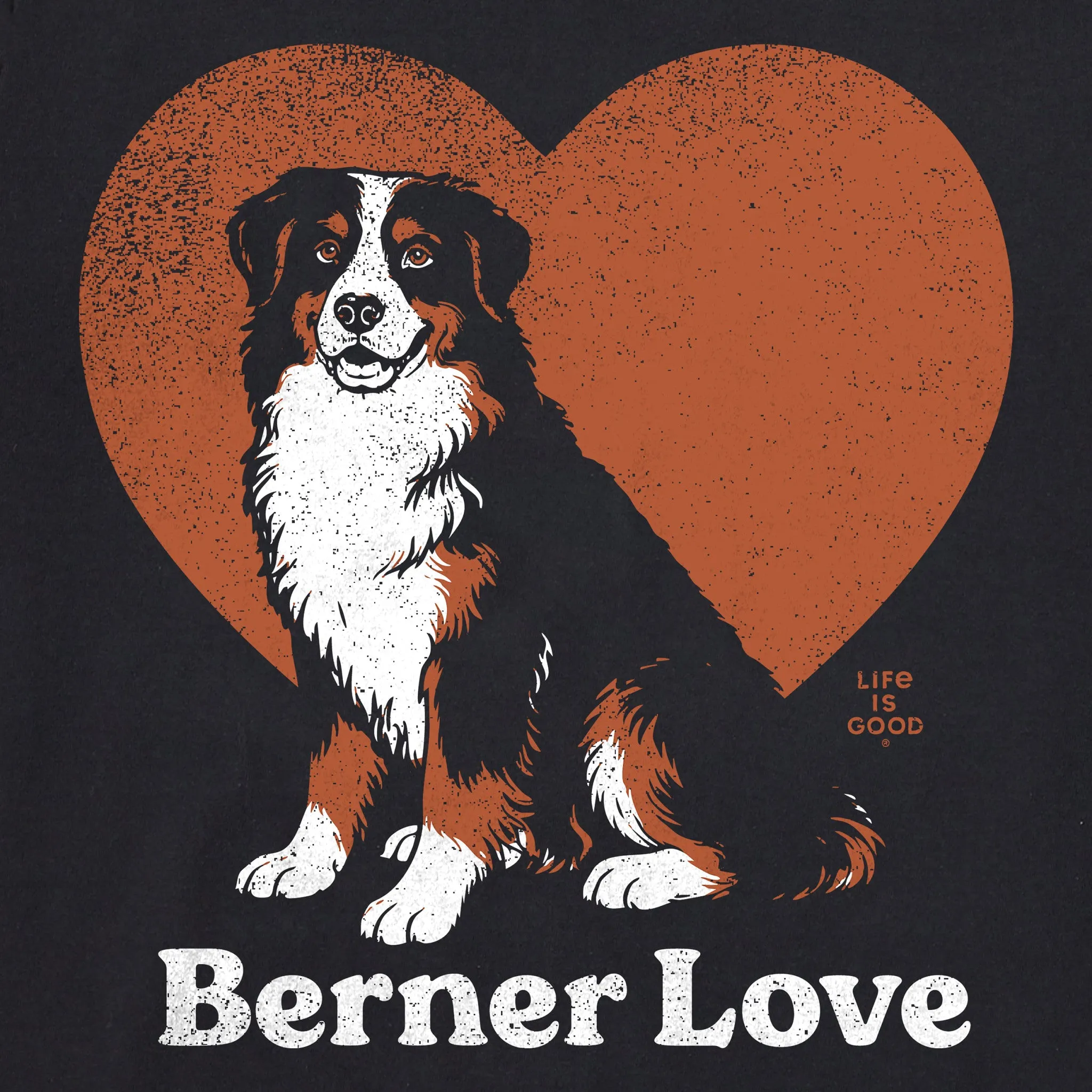 Women's Berner Love Short Sleeve Crusher Tee sold by Life is Good product image thumbnail 2