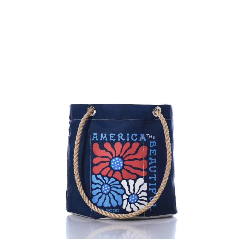 Americana Floral Sea Bags Essential Hand Bag made by Life is Good