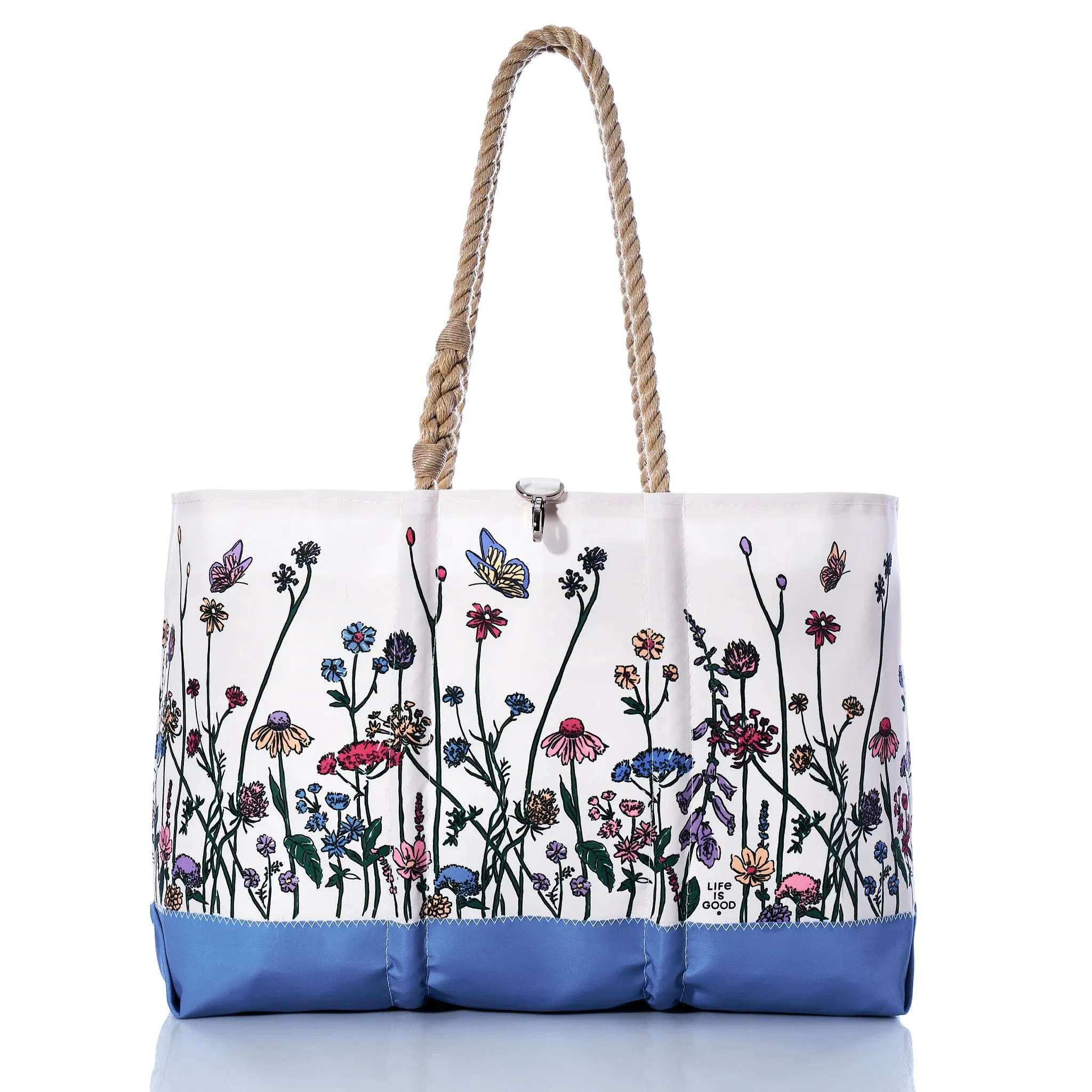 Wildflowers Sea Bags Ogunquit Tote sold by Life is Good