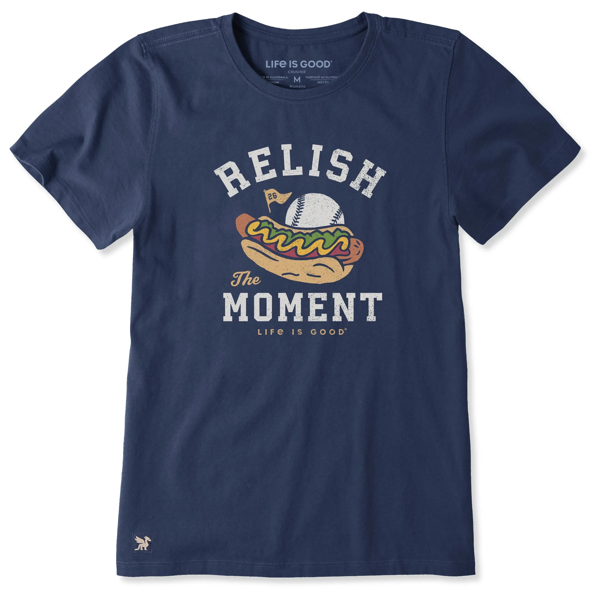 Women's Relish the Moment Short Sleeve Crusher Tee sold by Life is Good