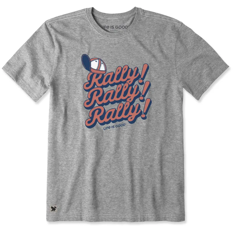 Men's Rally Rally Rally Short Sleeve Crusher Tee made by Life is Good