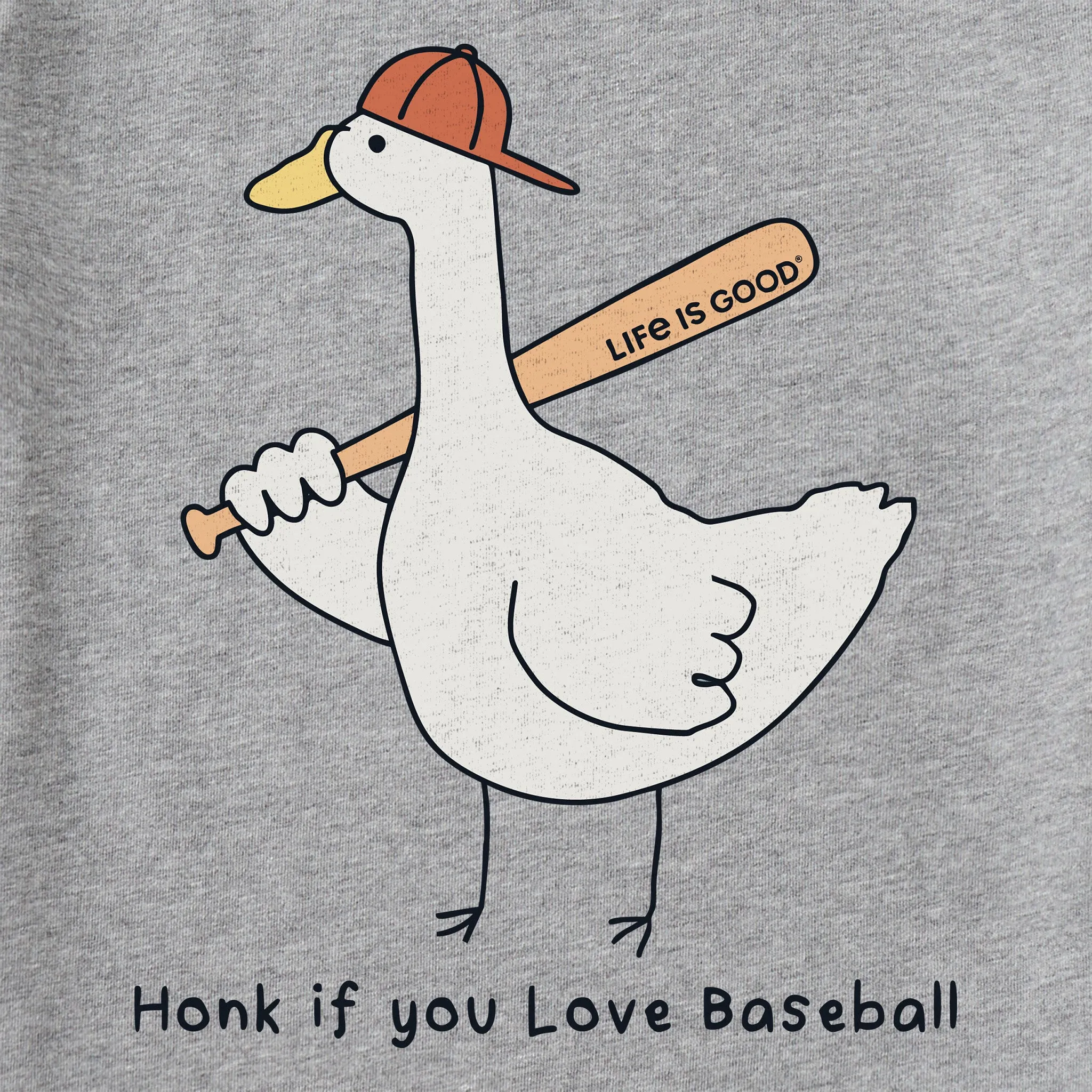 Men's Honk if You Love Baseball Short Sleeve Crusher Tee sold by Life is Good product image thumbnail 2
