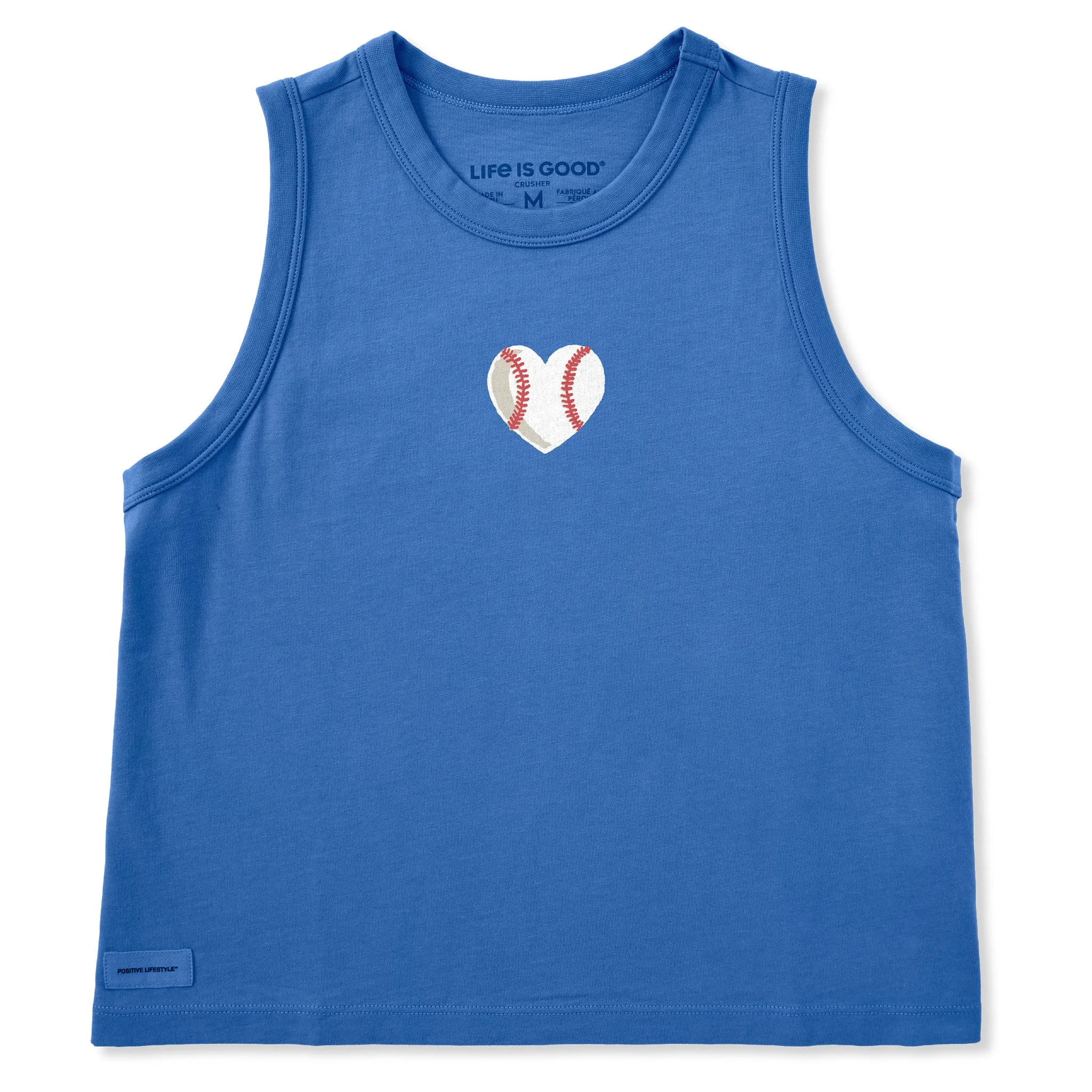 Women's Baseball Heart Crusher Boxy Tank sold by Life is Good