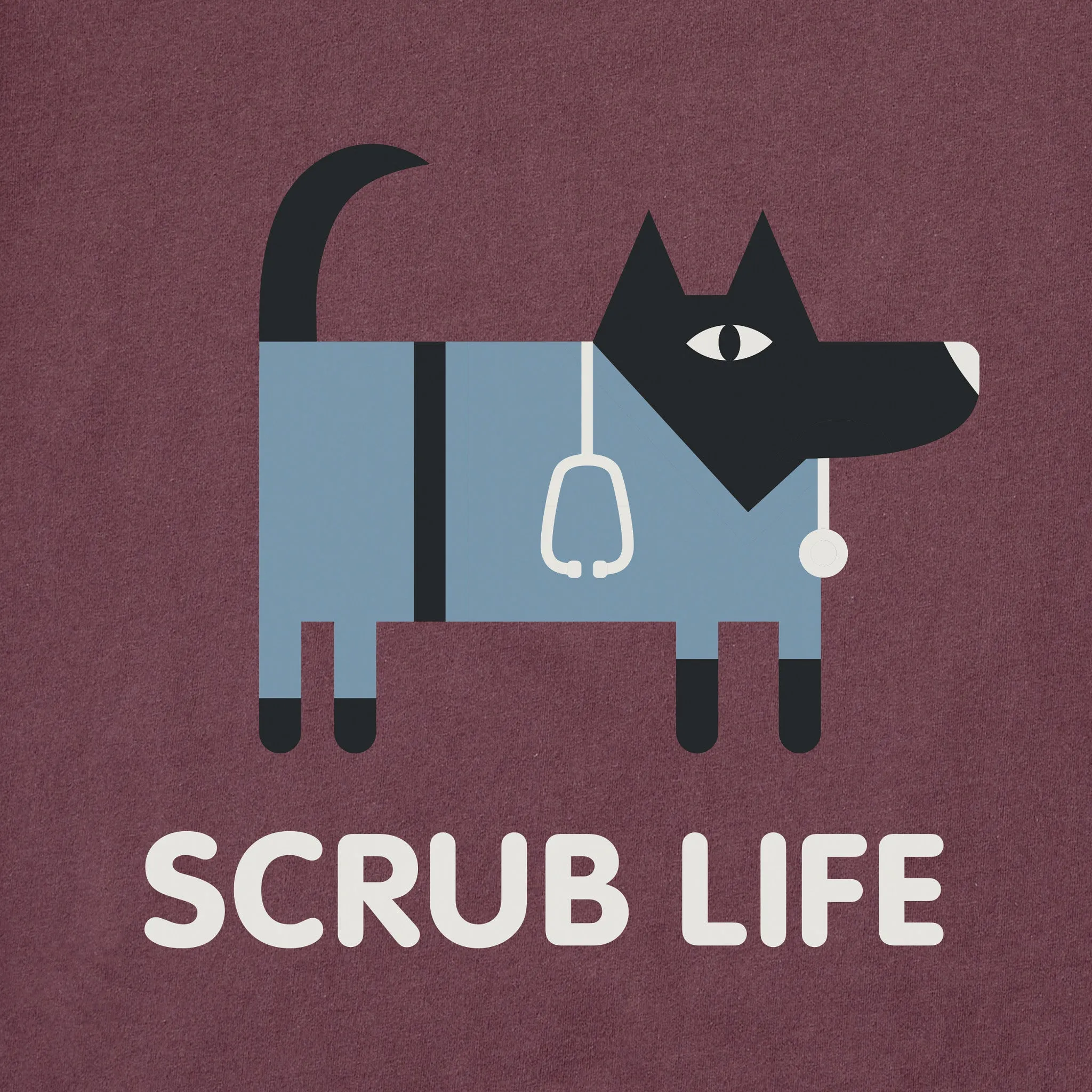 Men's Bert's Scrub Life Short Sleeve Crusher Tee sold by Life is Good product image thumbnail 5