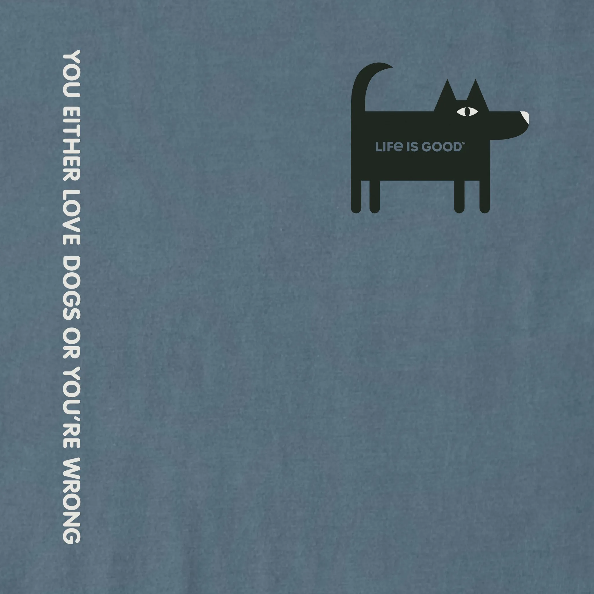 Men's Bert's Love Dogs Long Sleeve Crusher Tee sold by Life is Good product image thumbnail 2