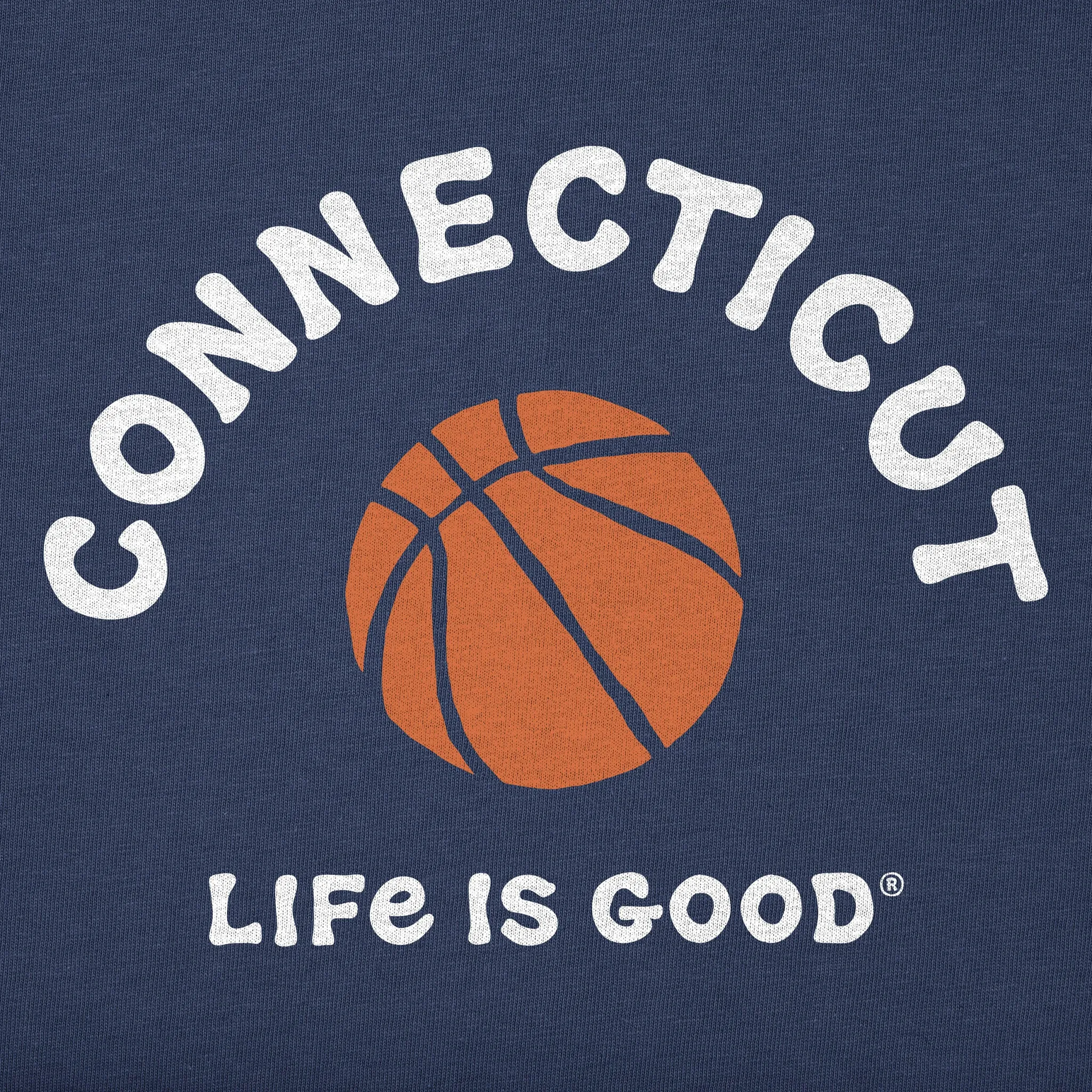 Women's Connecticut Basketball Short Sleeve Crusher Tee sold by Life is Good product image thumbnail 2