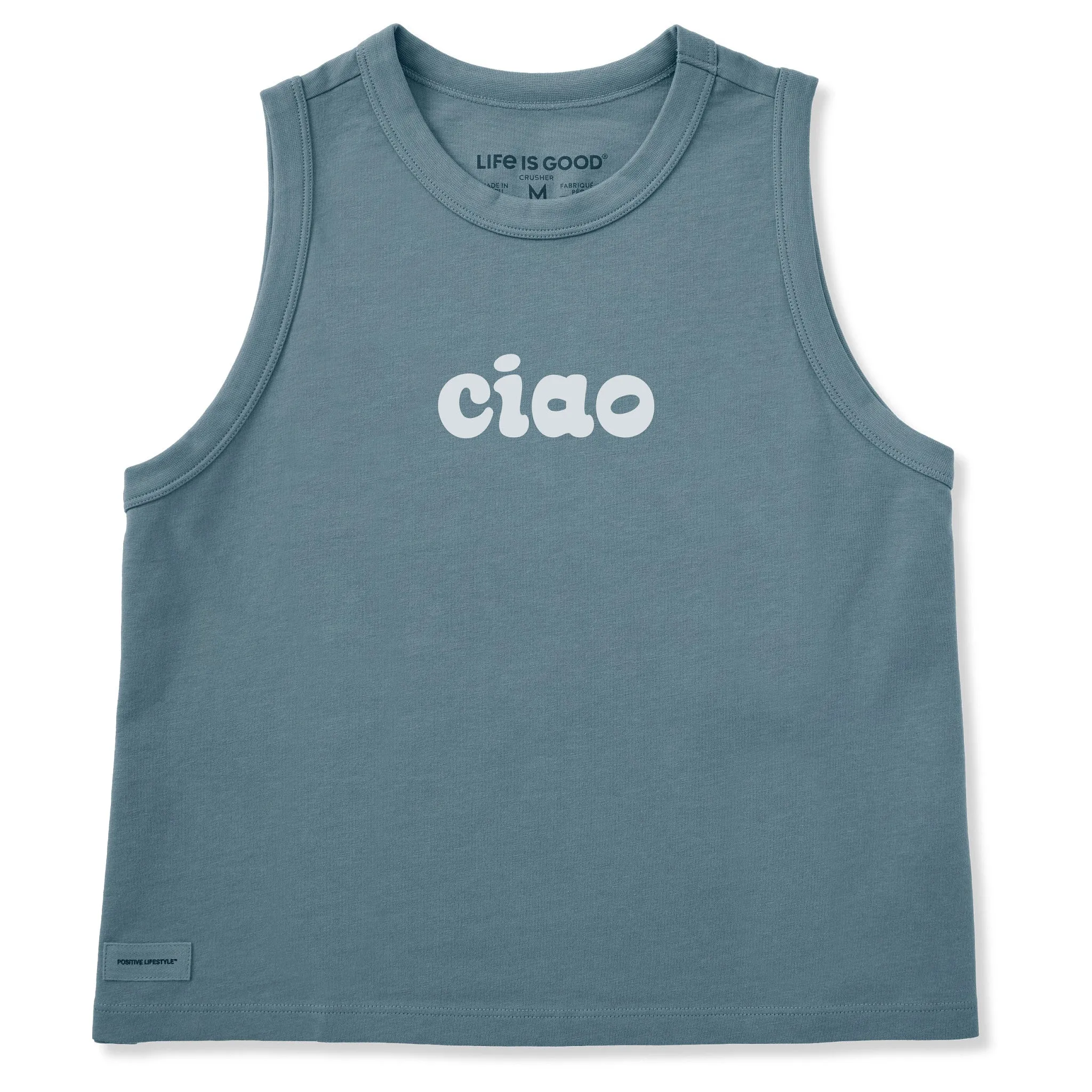 Women's Ciao Bubbly Crusher Boxy Tank sold by Life is Good