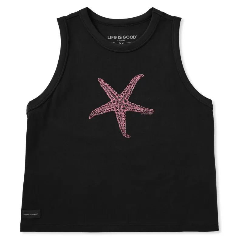 Women's Crafty Starfish Crusher Boxy Tank made by Life is Good