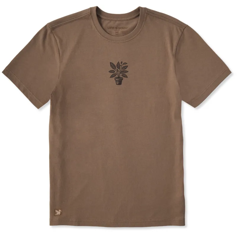 Men's Houseplant Mini Short Sleeve Crusher Tee made by Life is Good