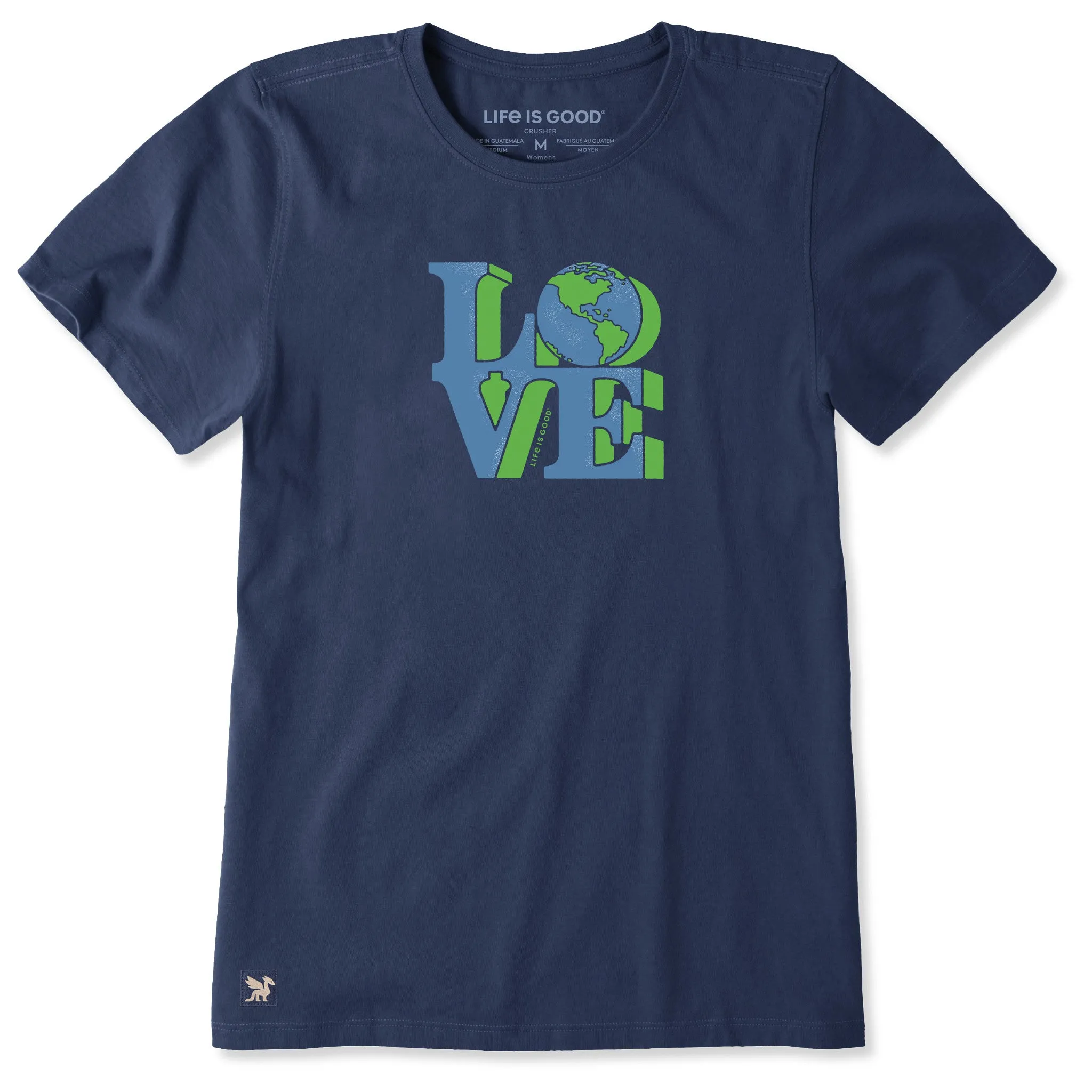 Women's Love Globe Short Sleeve Tee sold by Life is Good product image thumbnail 3