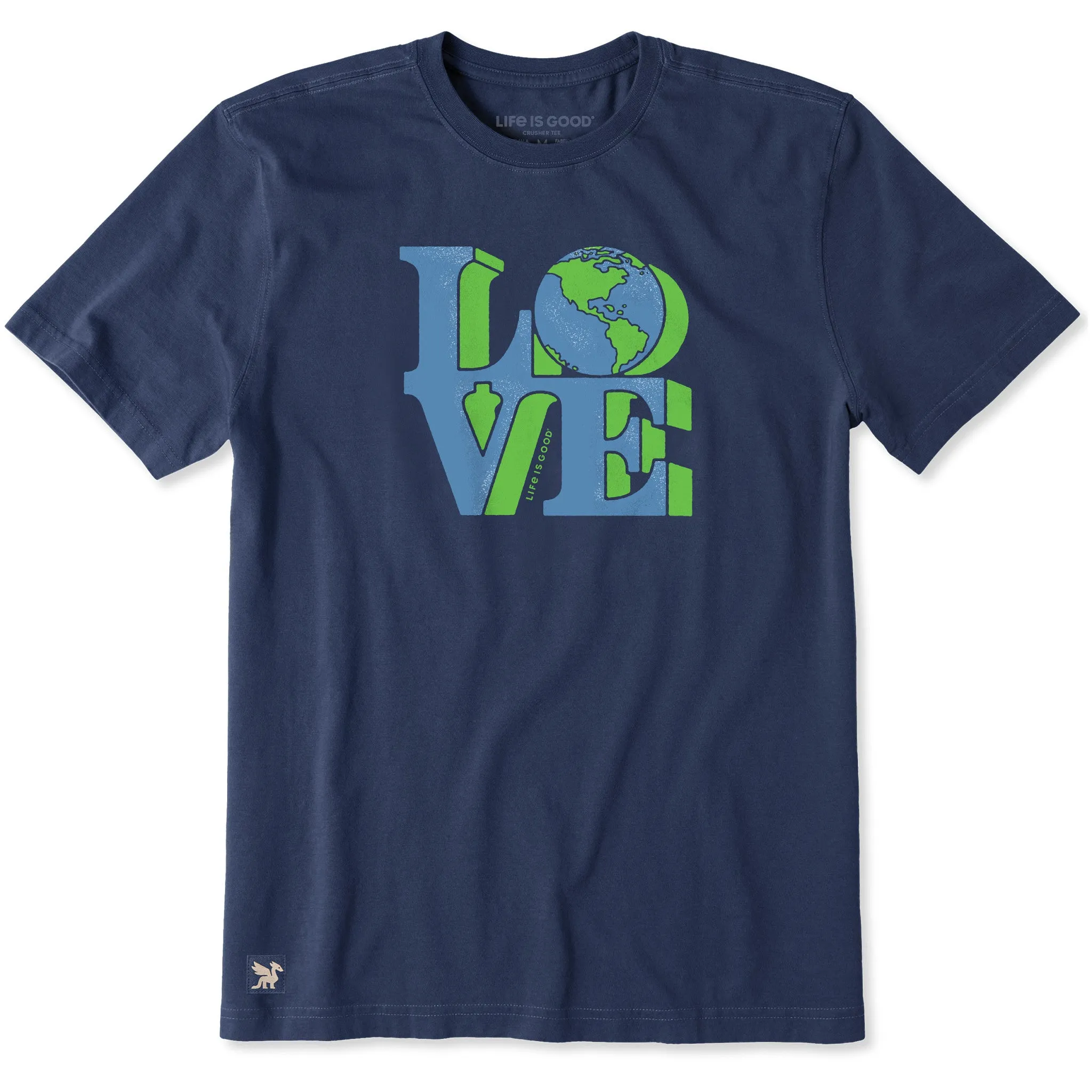 Men's Love Globe Short Sleeve Tee sold by Life is Good product image thumbnail 3