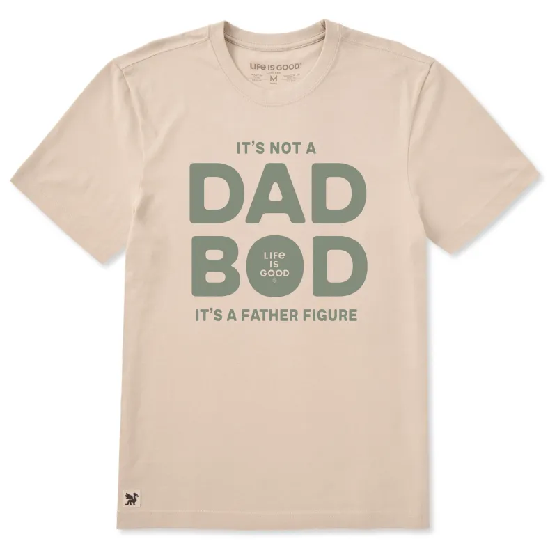 Men's Not a Dad Bod Short Sleeve Crusher-LITE Tee made by Life is Good
