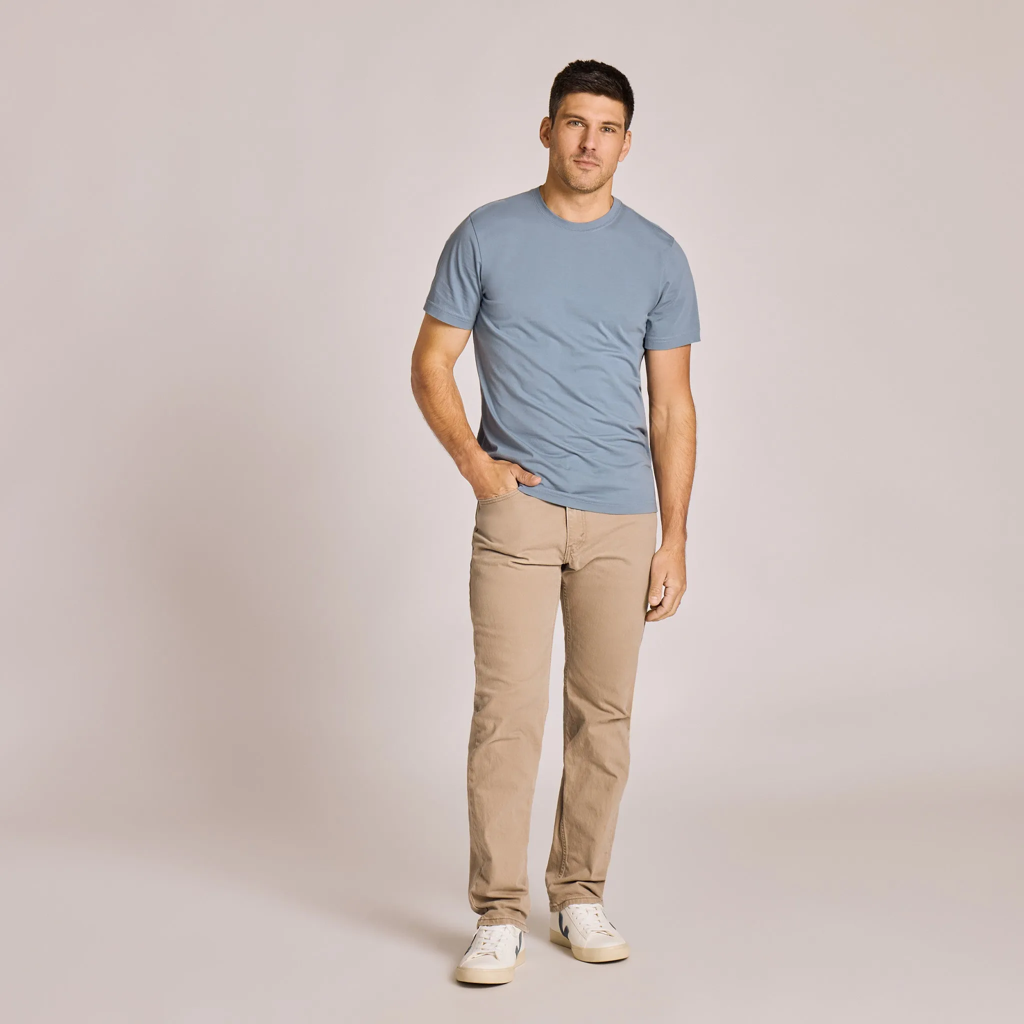 Men's Solid Short Sleeve Pima Cotton Slim Fit Tee sold by Life is Good product image thumbnail 3