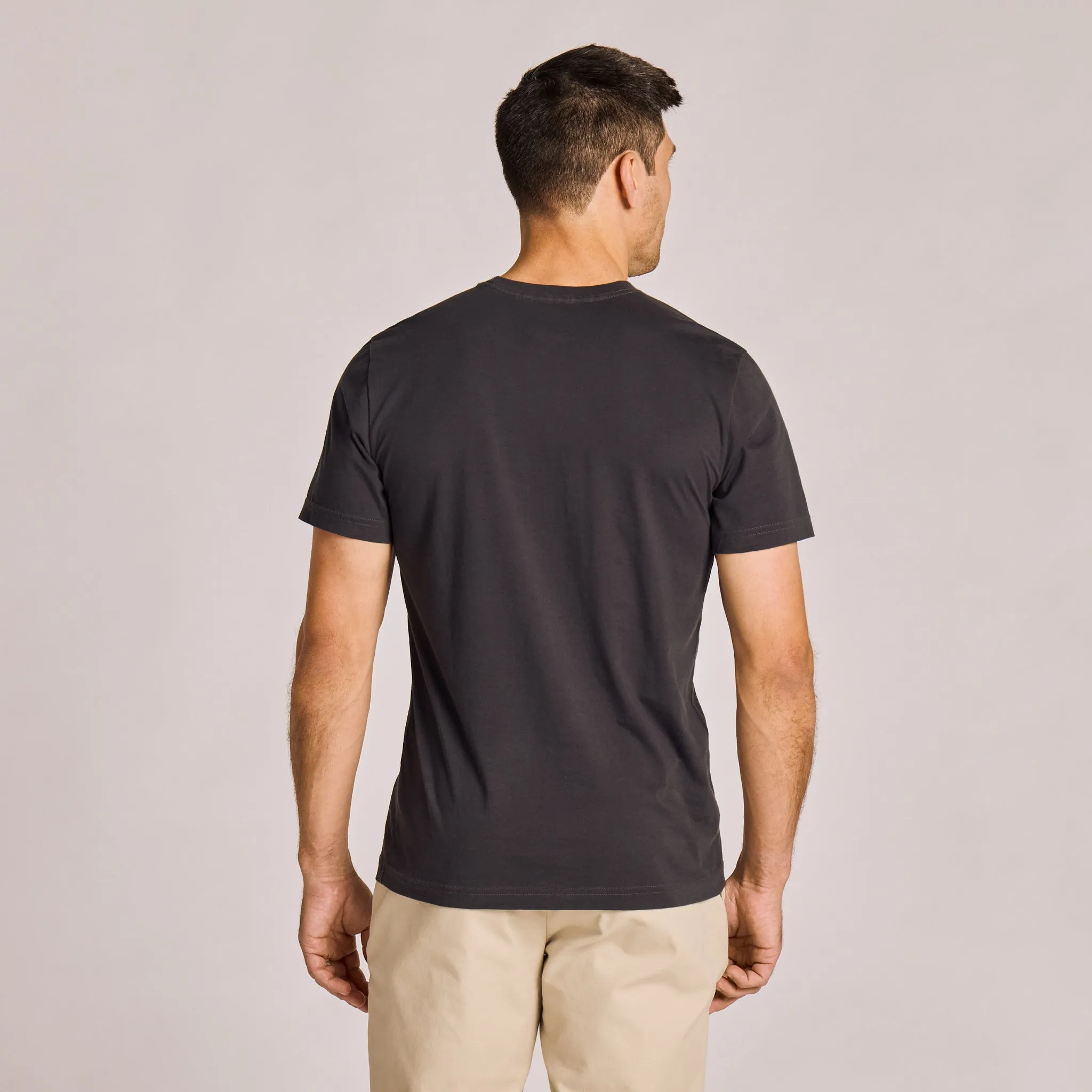 Men's Solid Short Sleeve Pima Cotton Slim Fit Tee sold by Life is Good product image thumbnail 5
