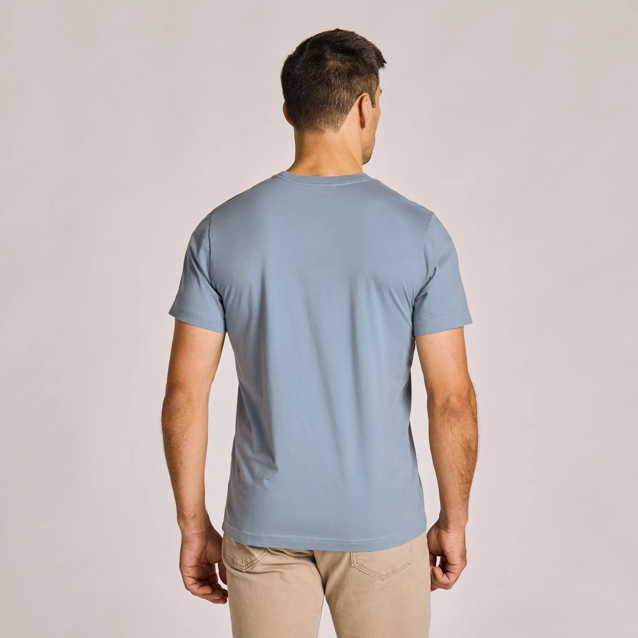 Men's Solid Short Sleeve Pima Cotton Slim Fit Tee sold by Life is Good product image thumbnail 2