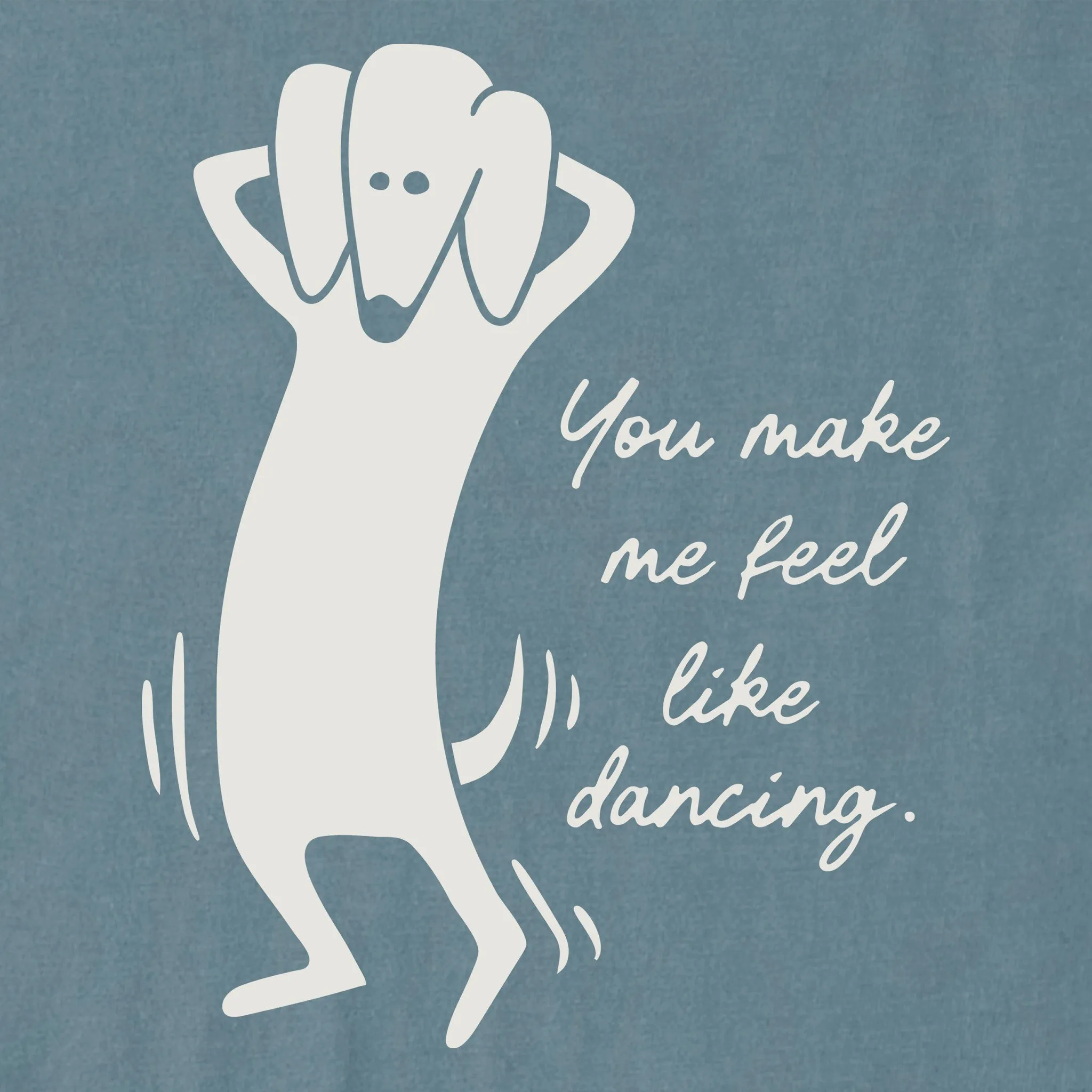 Men's You Make Me Feel Like Dancing Short Sleeve Crusher Tee sold by Life is Good product image thumbnail 2