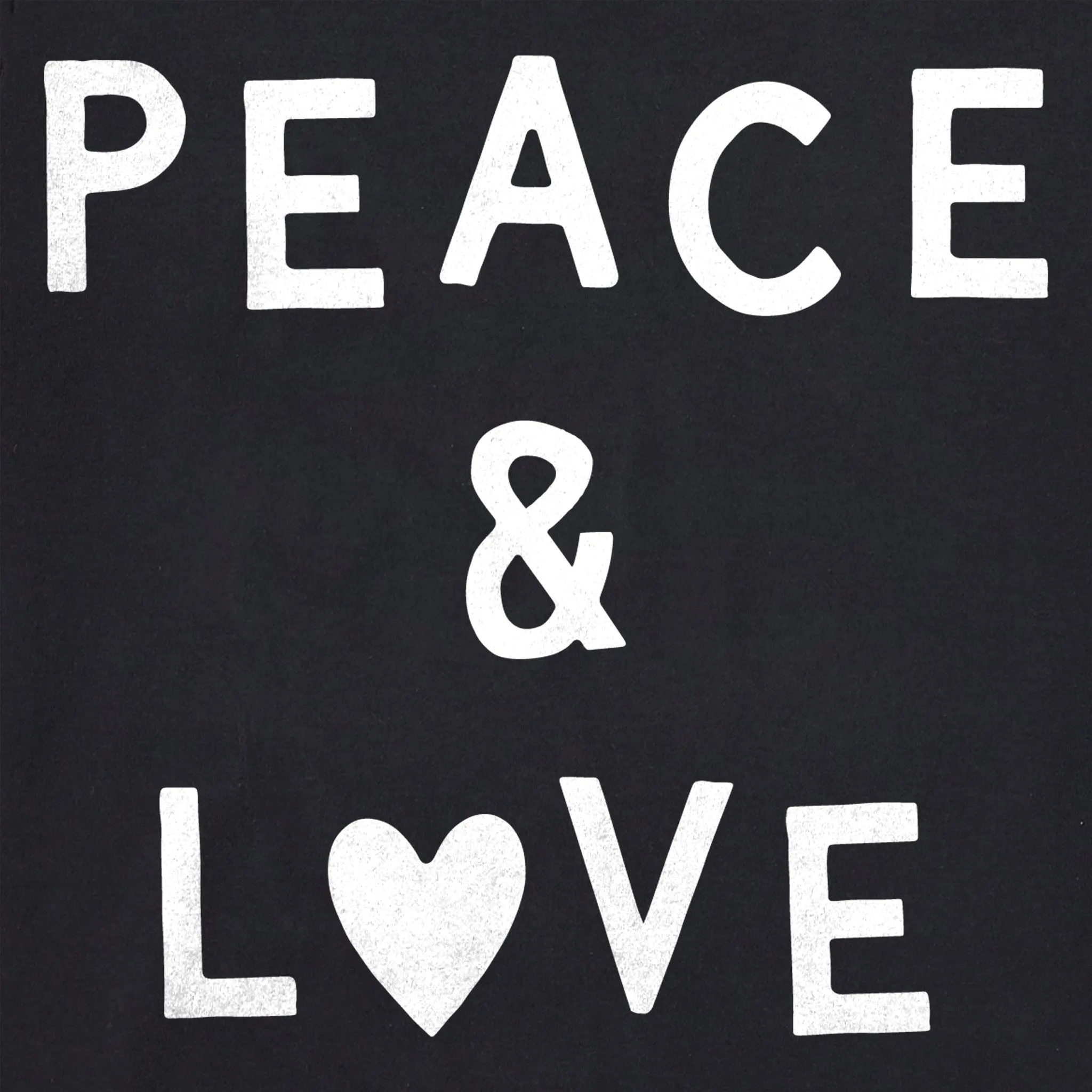 Men's Peace & Love Jumble Short Sleeve Crusher Tee sold by Life is Good product image thumbnail 2