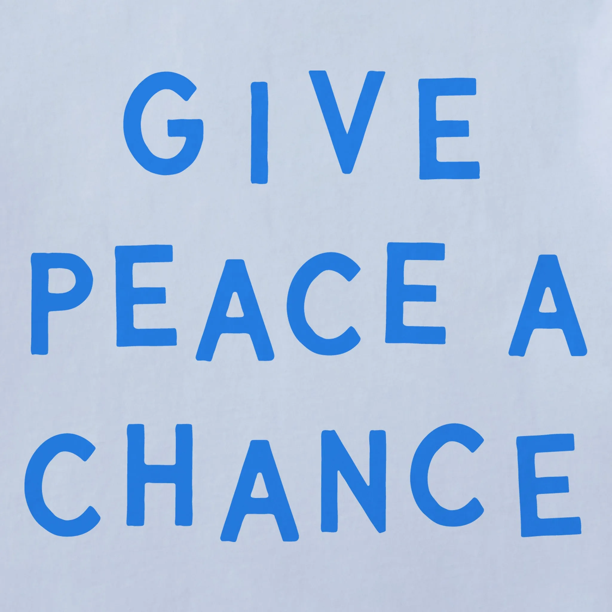 Women's Give Peace a Chance Jumble Crusher-LITE Shrunken Tee sold by Life is Good product image thumbnail 2