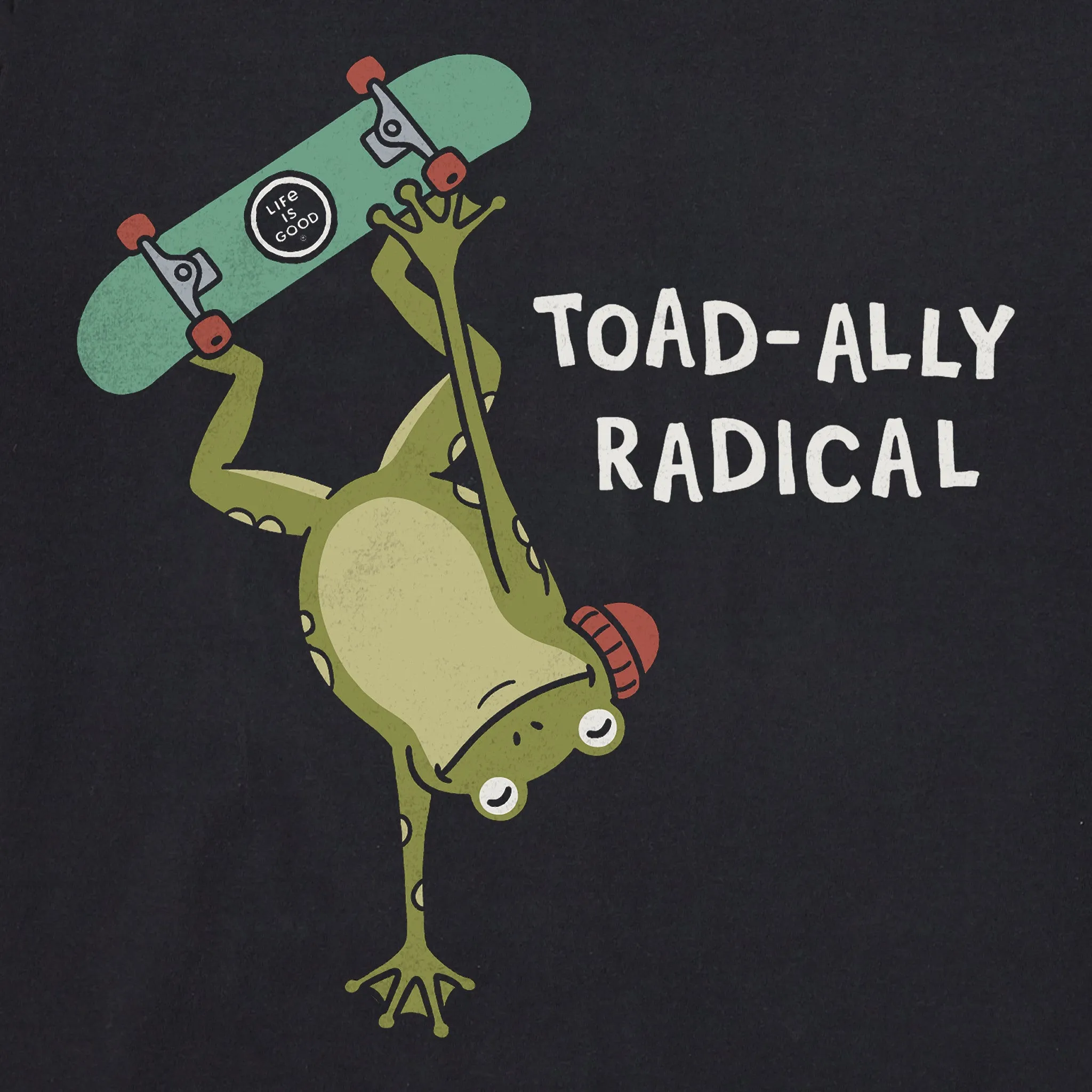 Women's Toad-ally Radical Crusher-LITE Shrunken Tee sold by Life is Good product image thumbnail 2