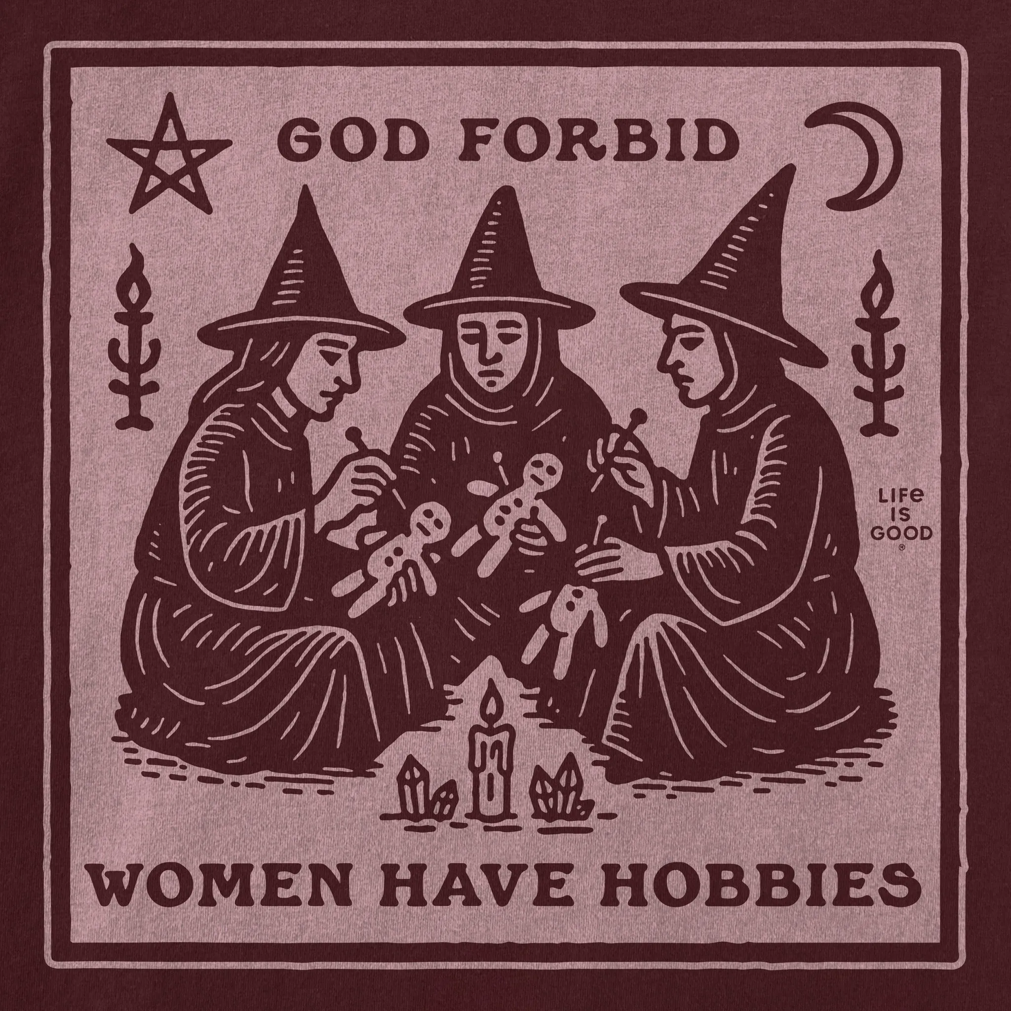 Women's Hobbies Short Sleeve Crusher Tee sold by Life is Good product image thumbnail 4