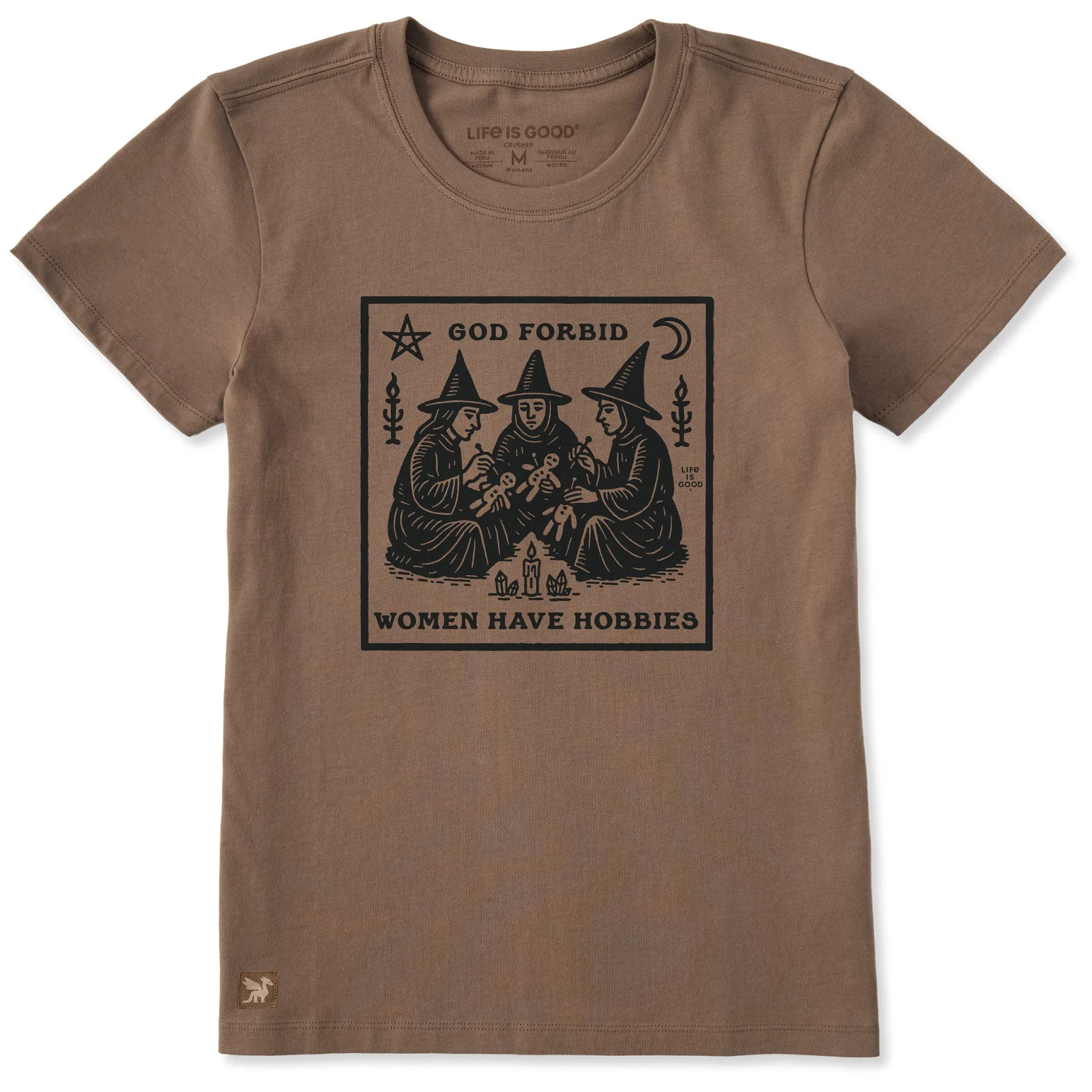 Women's Hobbies Short Sleeve Crusher Tee sold by Life is Good