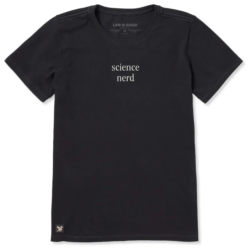Women's Science Nerd Short Sleeve Crusher Tee made by Life is Good