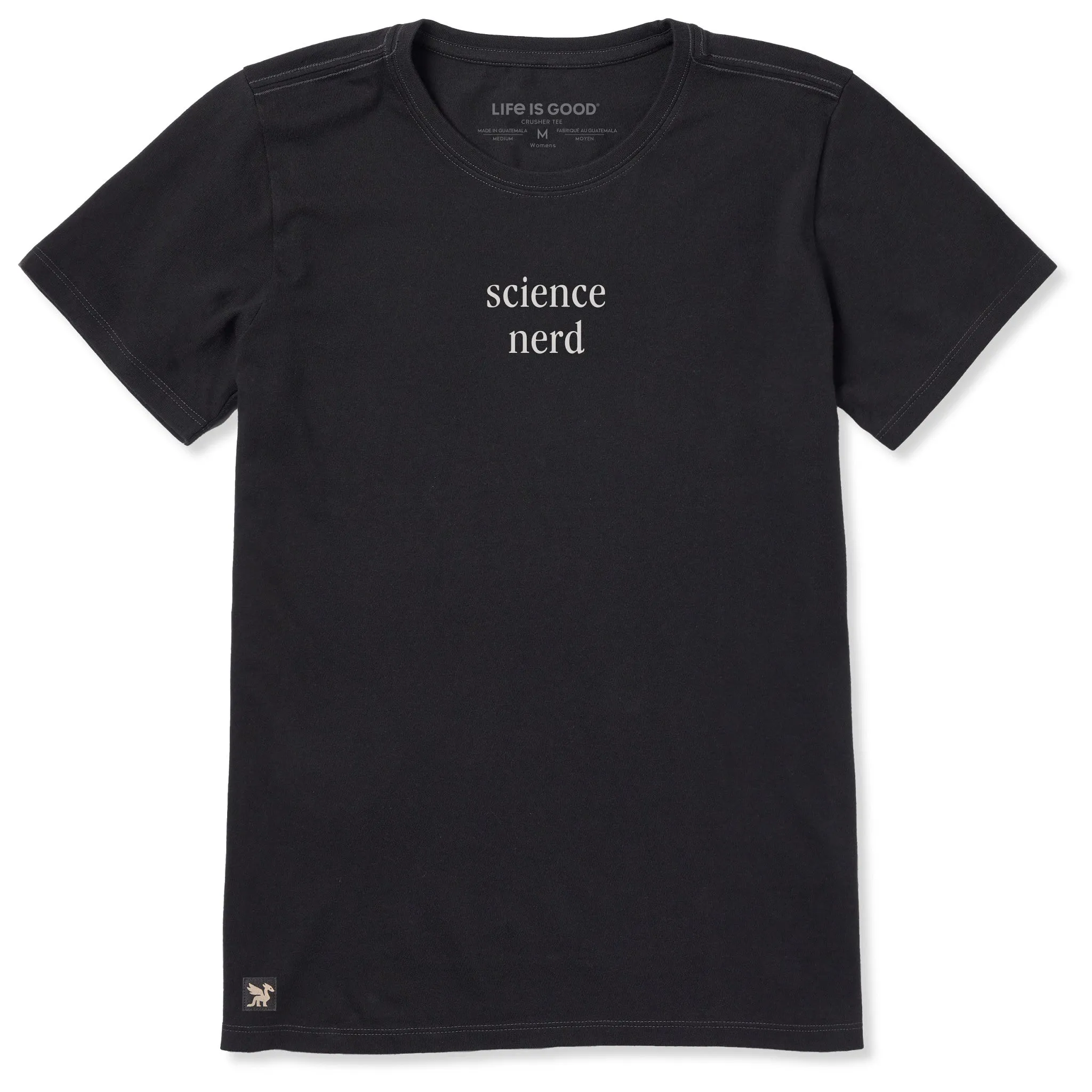 Women's Science Nerd Short Sleeve Crusher Tee sold by Life is Good