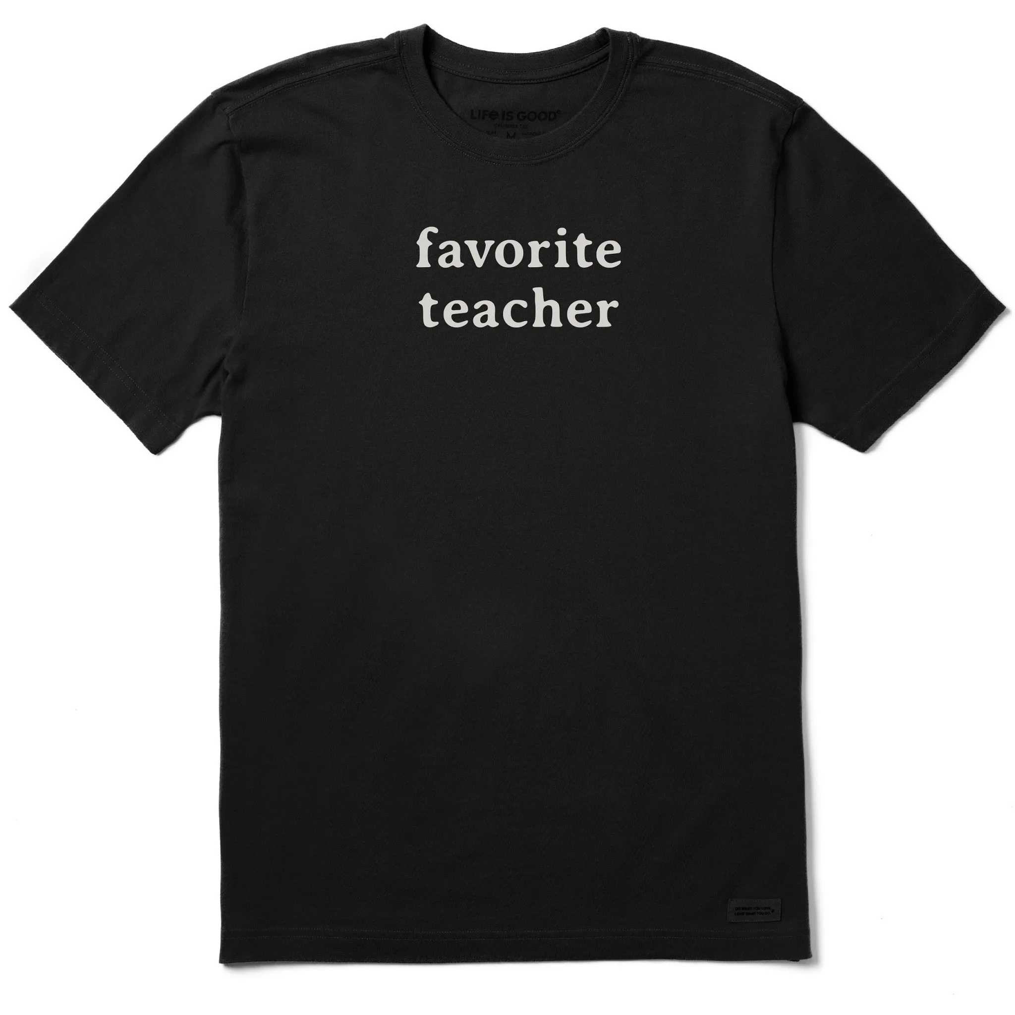 Men's Favorite Teacher Short Sleeve Crusher Tee sold by Life is Good