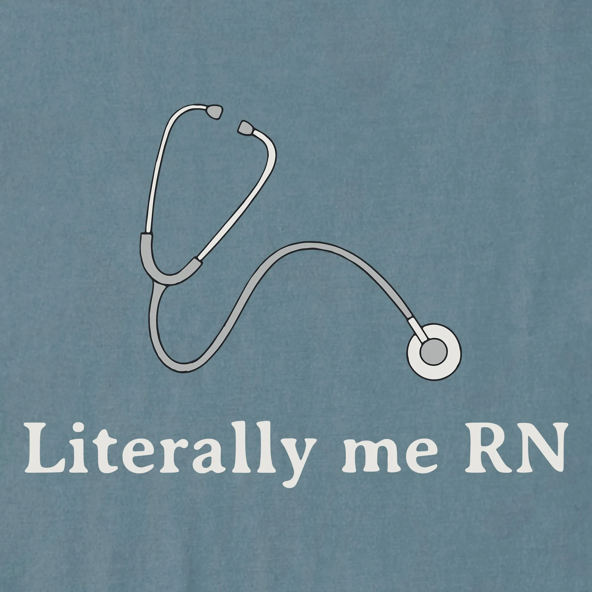 Men's Literally Me RN Short Sleeve Crusher Tee sold by Life is Good product image thumbnail 2