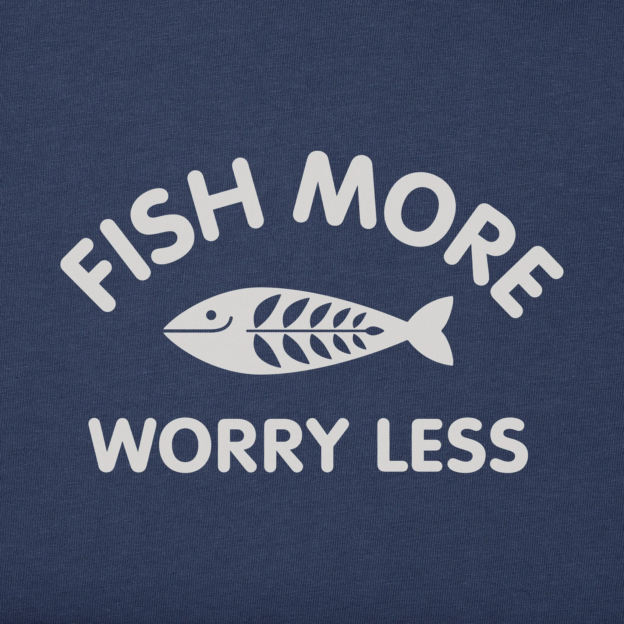 Men's Bert's FIsh More Short Sleeve Crusher Tee sold by Life is Good product image thumbnail 5