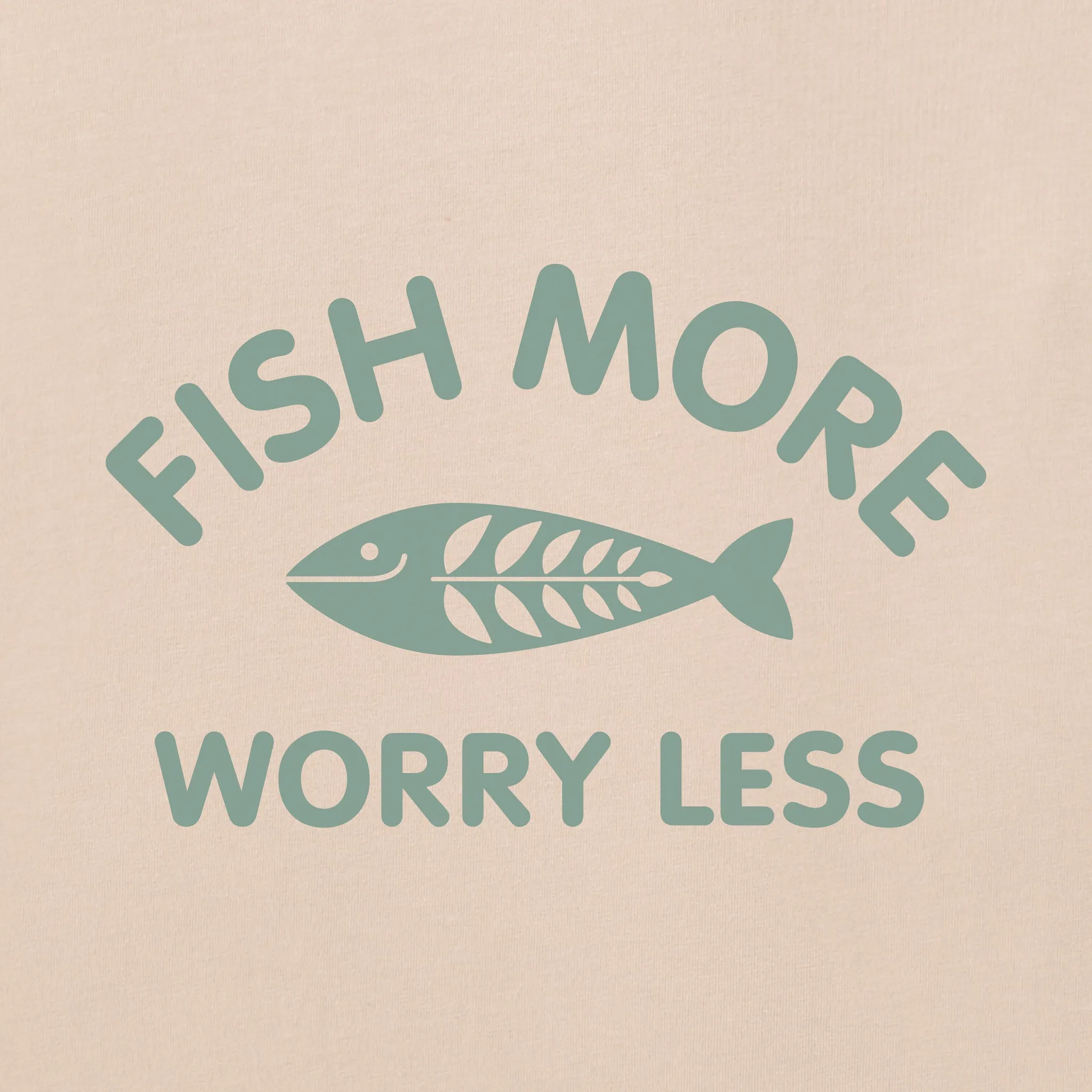 Men's Bert's FIsh More Short Sleeve Crusher Tee sold by Life is Good product image thumbnail 2
