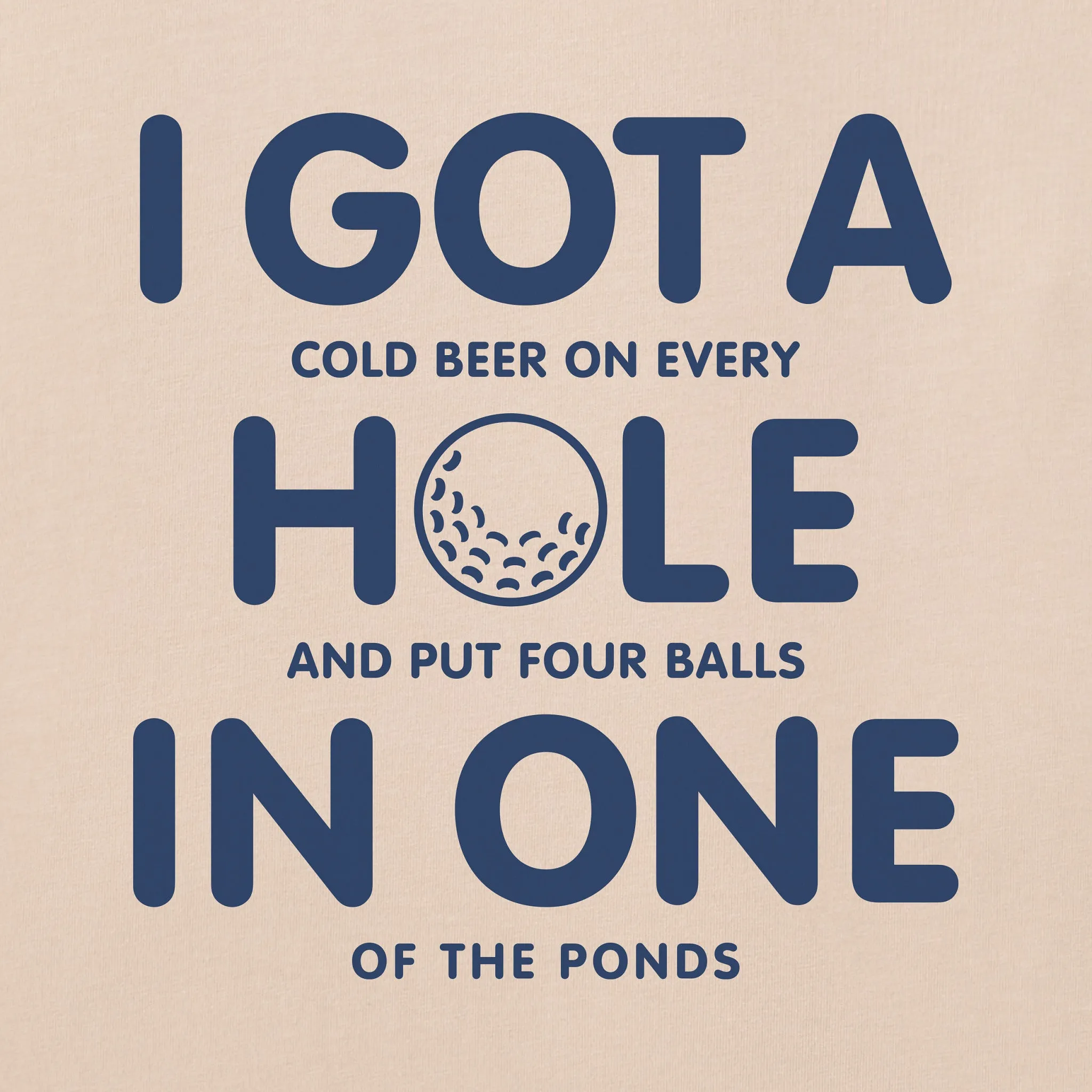 Men's Bert's Hole in One Short Sleeve Crusher Tee sold by Life is Good product image thumbnail 5