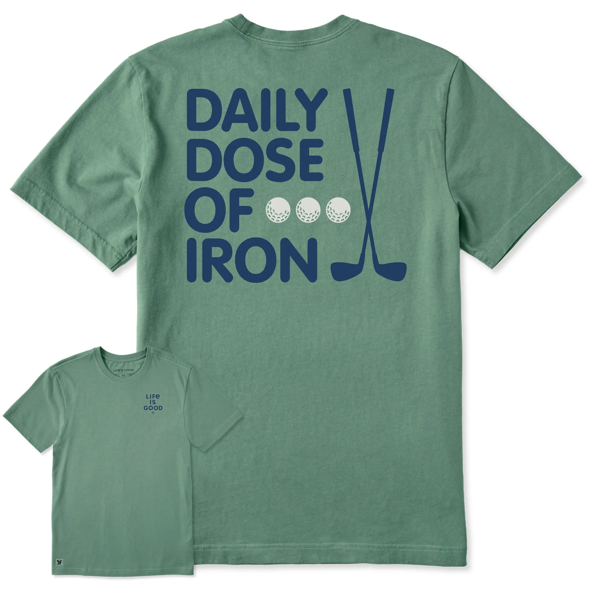 Men's Bert's Daily Dose Short Sleeve Crusher Tee sold by Life is Good product image thumbnail 4