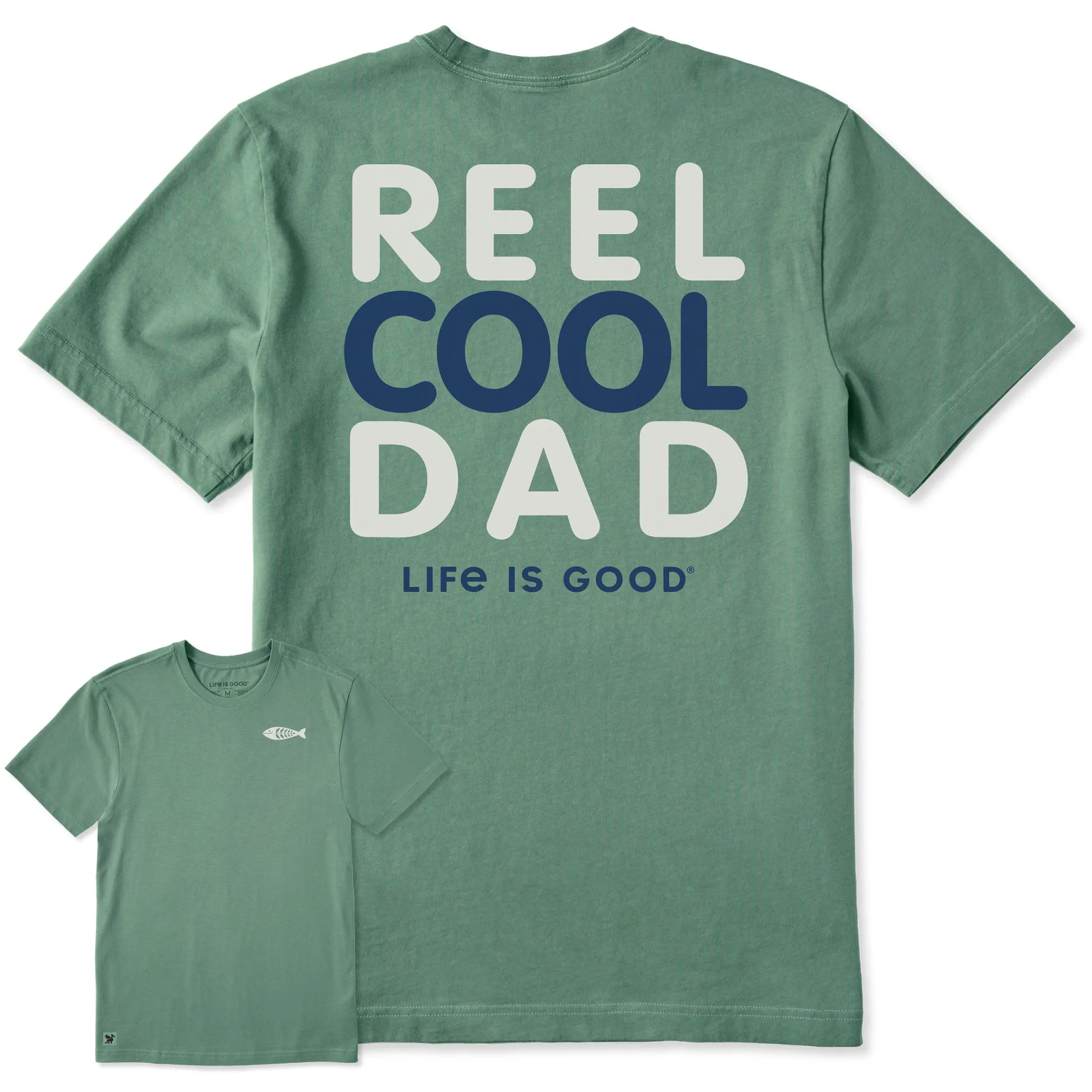 Men's Bert's Cool Dad Short Sleeve Crusher Tee sold by Life is Good product image thumbnail 4