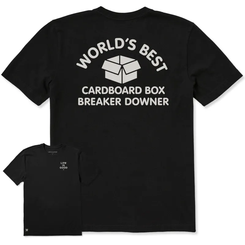 Men's Bert's Cardboard Short Sleeve Crusher Tee made by Life is Good