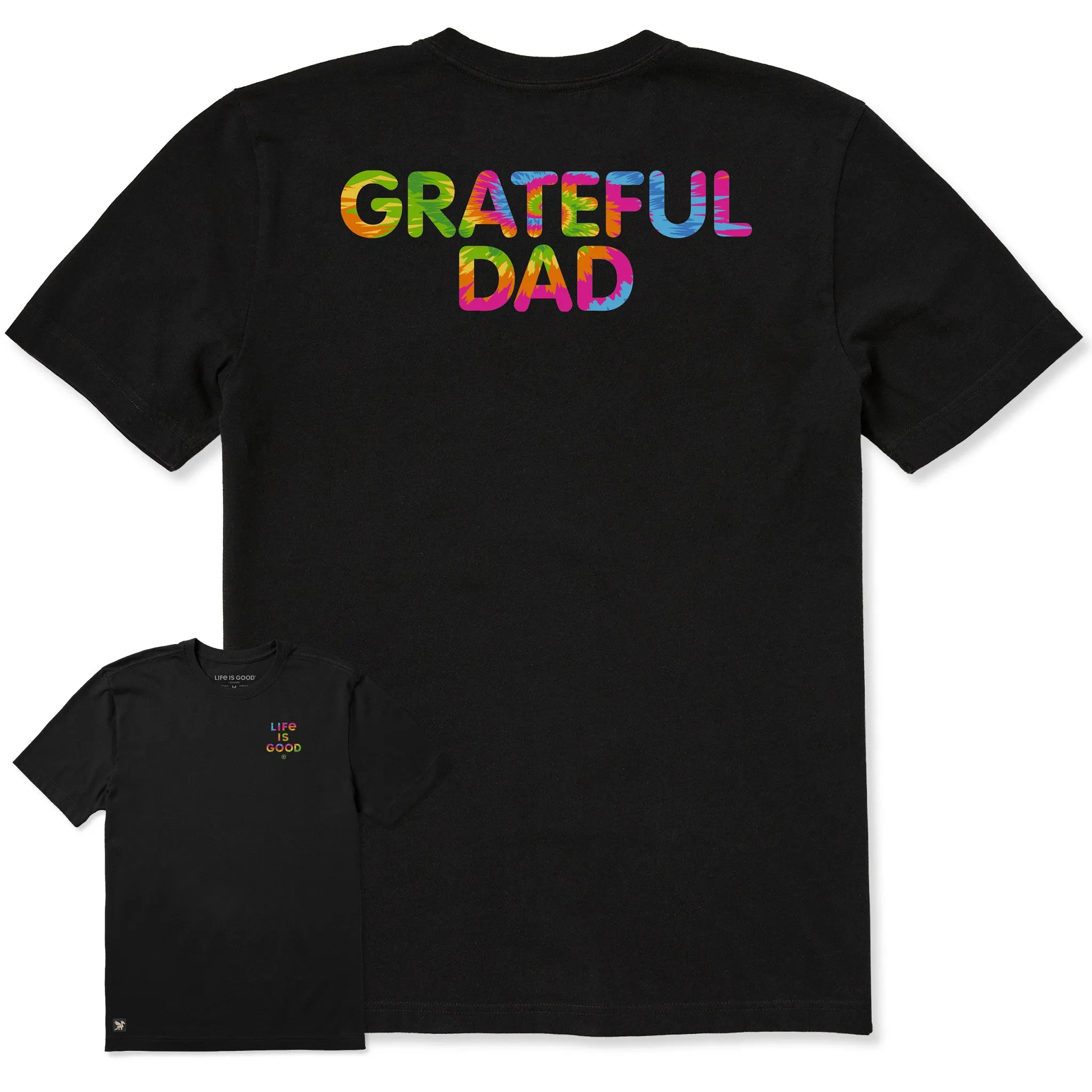 Men's Bert's Grateful Dad Short Sleeve Crusher Tee sold by Life is Good product image thumbnail 4