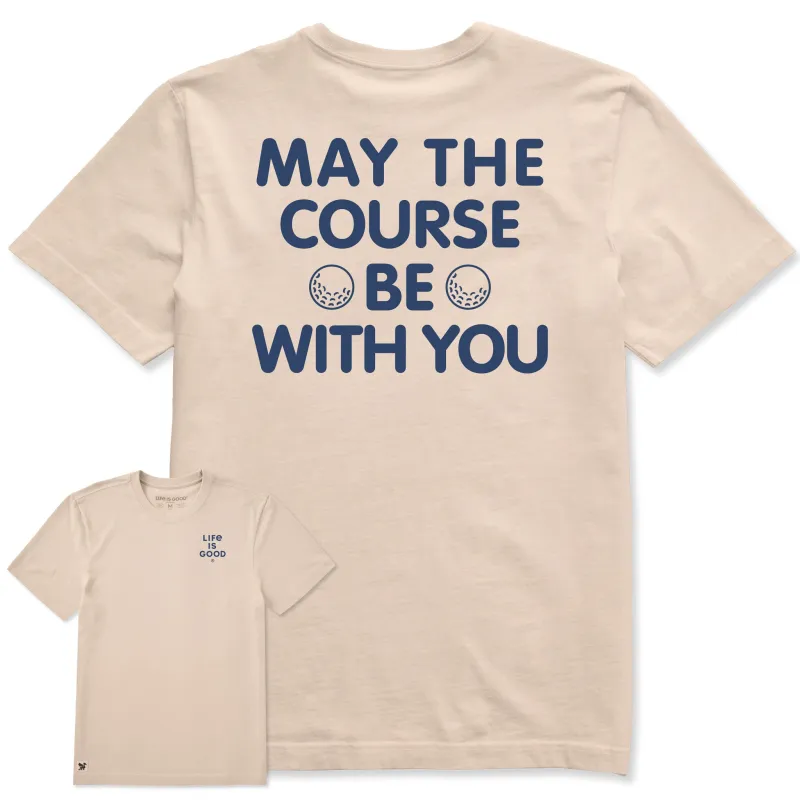 Men's Bert's Course Short Sleeve Crusher Tee made by Life is Good