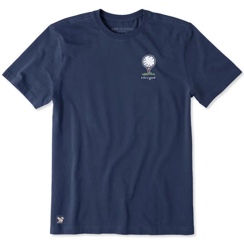 Men's Golf Ball Short Sleeve Crusher Tee made by Life is Good