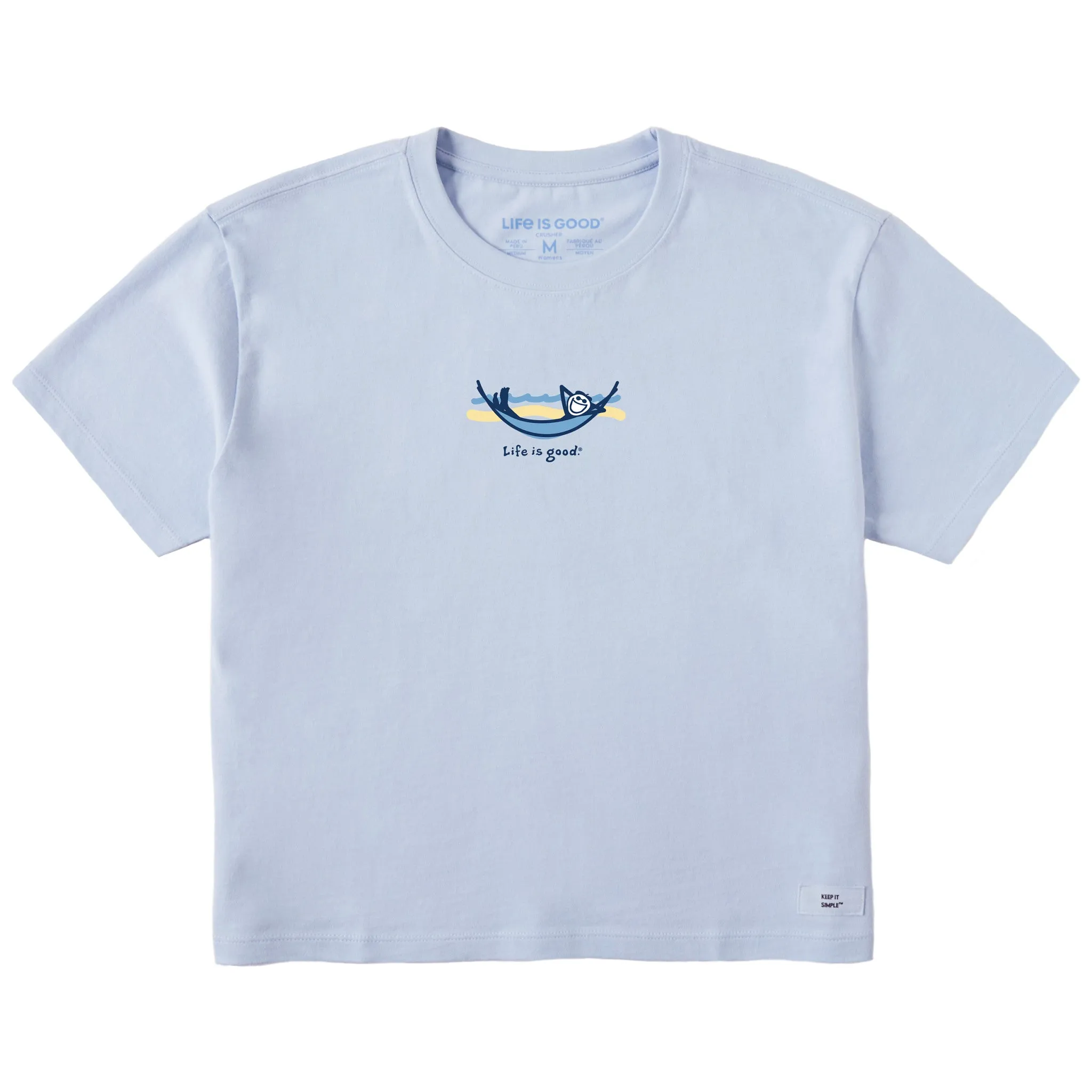 Women's Jake Hammock Short Sleeve Crusher Boxy Tee sold by Life is Good