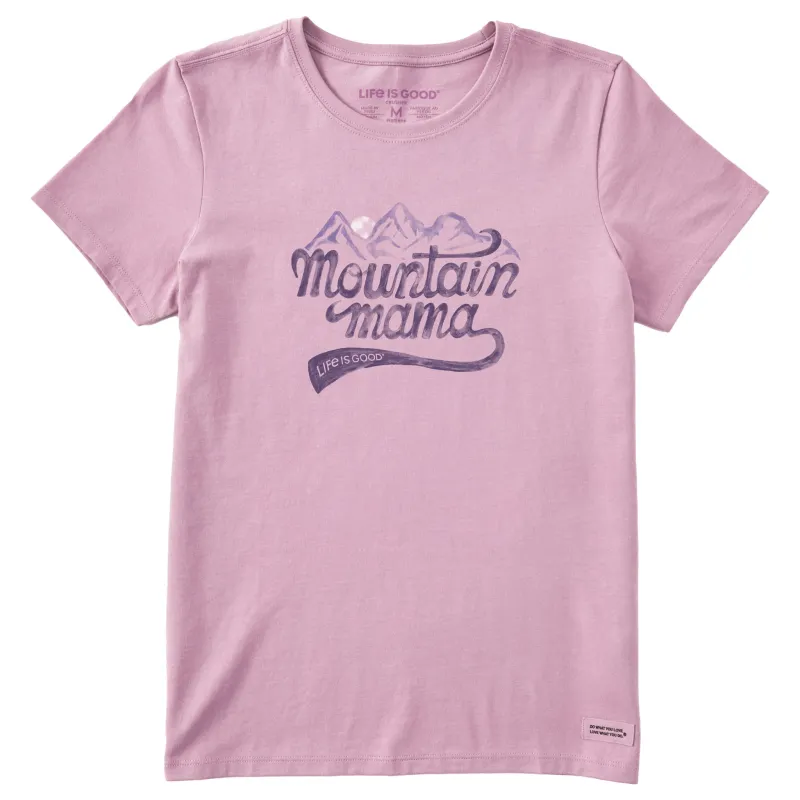 Women's Mountain Mama Short Sleeve Crusher Tee made by Life is Good