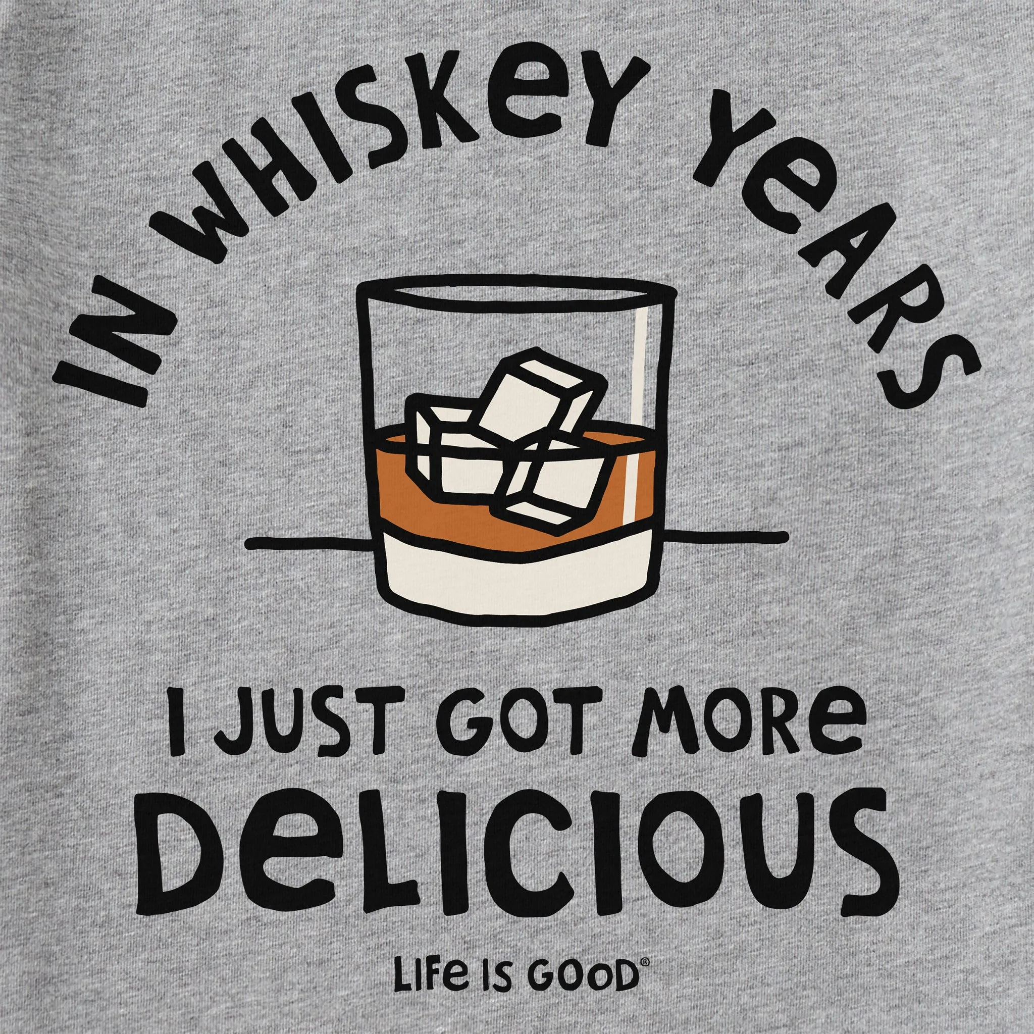 Men's Whiskey Years Short Sleeve Crusher Tee sold by Life is Good product image thumbnail 2