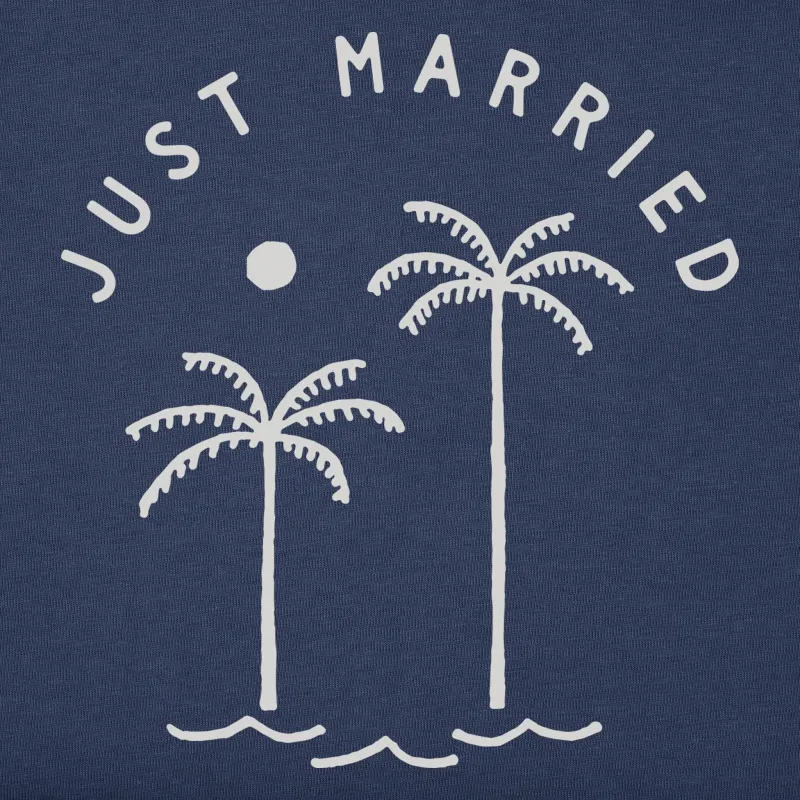 Just Married Palms made by Life is Good