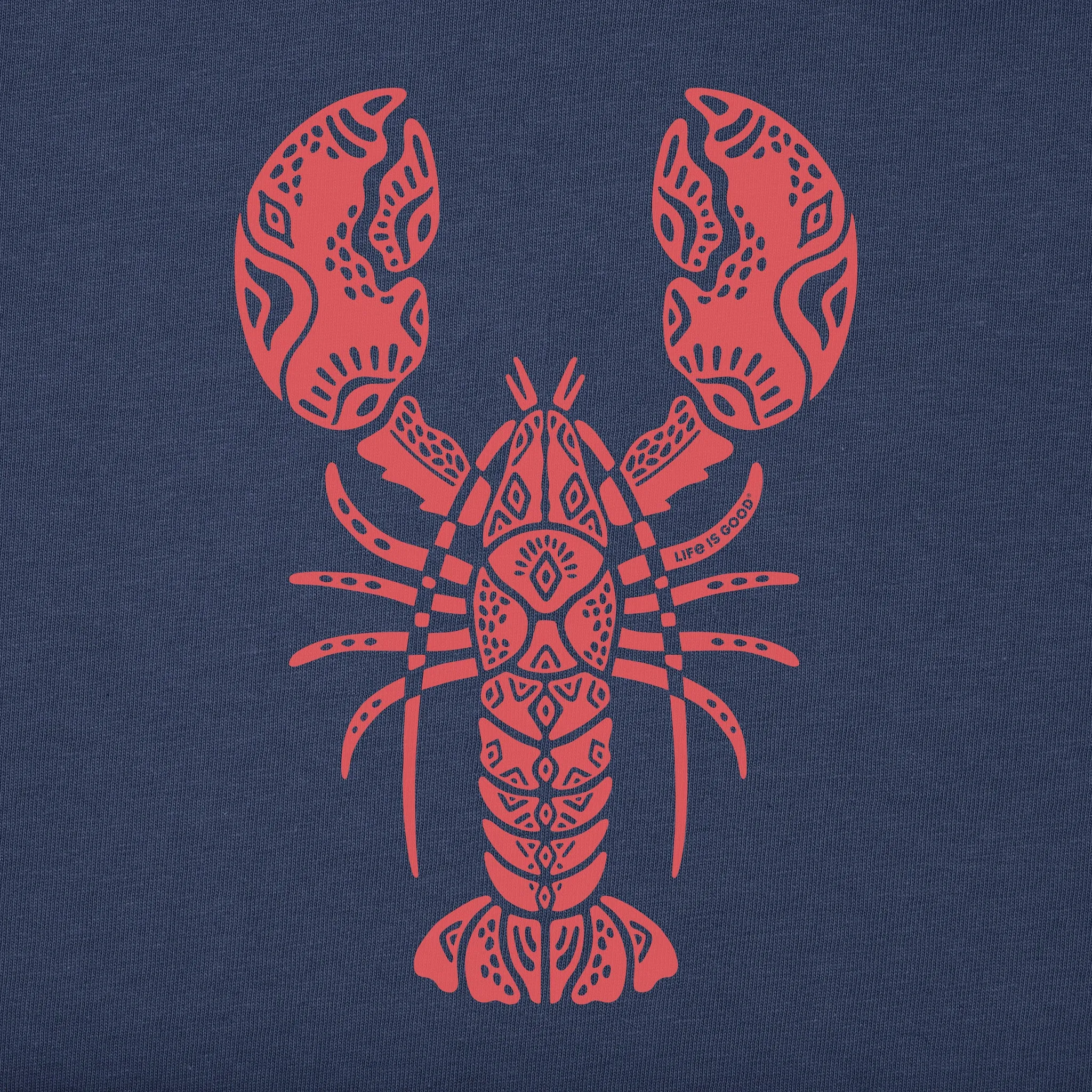 Men's Tribal Lobster Short Sleeve Tee sold by Life is Good product image thumbnail 2
