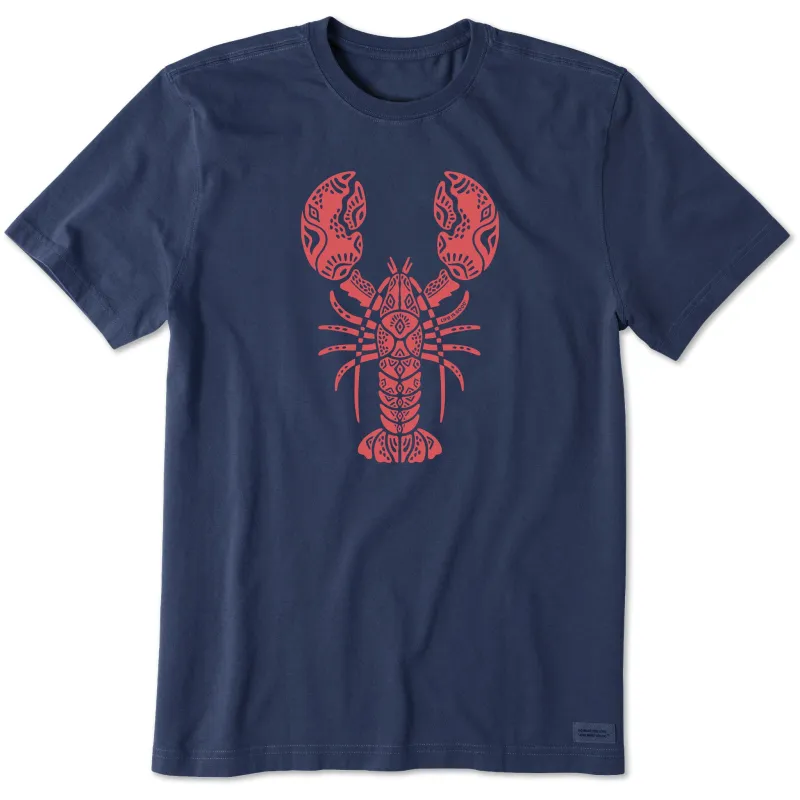 Men's Tribal Lobster Short Sleeve Tee made by Life is Good