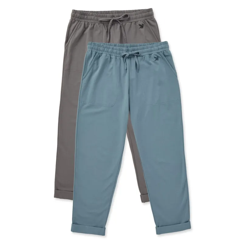 Womens Solid 2-Pack Crusher-FLEX Pant- Multi 6 made by Life is Good